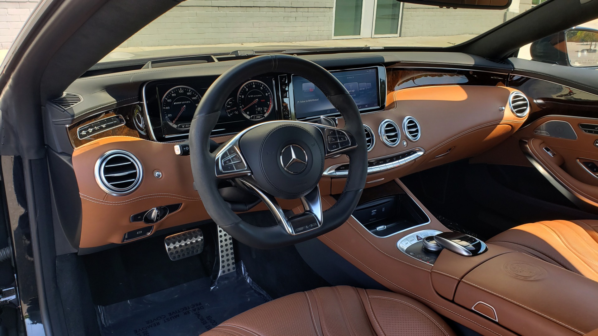 Used 2017 Mercedes-Benz S-CLASS AMG S 63 / NAV / SUNROOF / CUSTOM WRAP / BLACK VOSSEN WHEELS for sale Sold at Formula Imports in Charlotte NC 28227 36