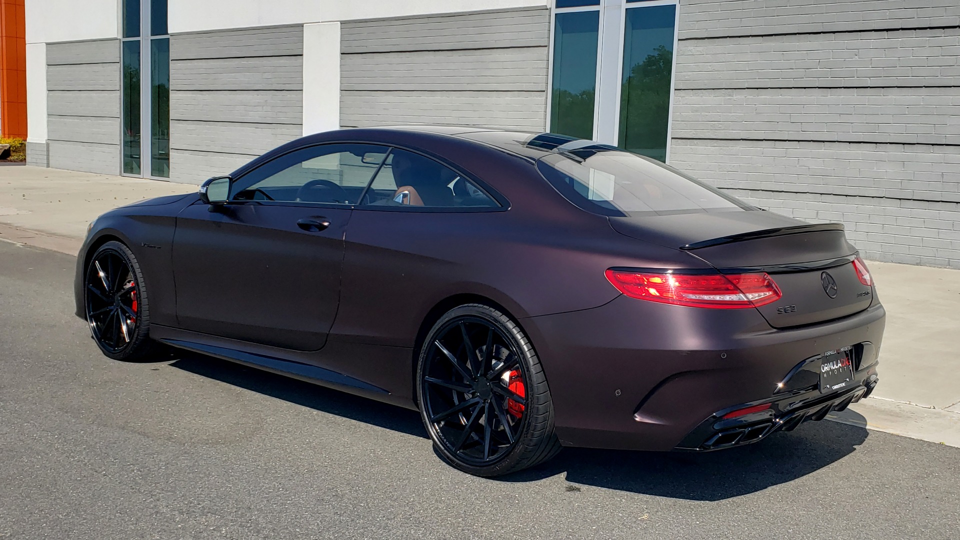 Used 2017 Mercedes-Benz S-CLASS AMG S 63 / NAV / SUNROOF / CUSTOM WRAP / BLACK VOSSEN WHEELS for sale Sold at Formula Imports in Charlotte NC 28227 6