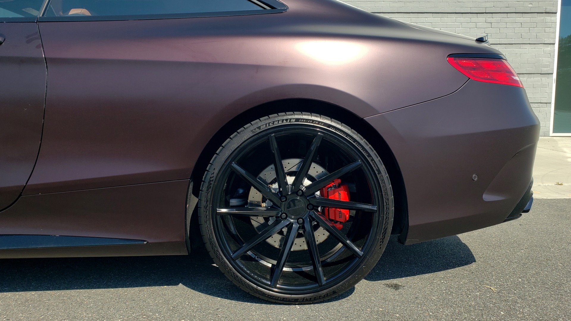 Used 2017 Mercedes-Benz S-CLASS AMG S 63 / NAV / SUNROOF / CUSTOM WRAP / BLACK VOSSEN WHEELS for sale Sold at Formula Imports in Charlotte NC 28227 74