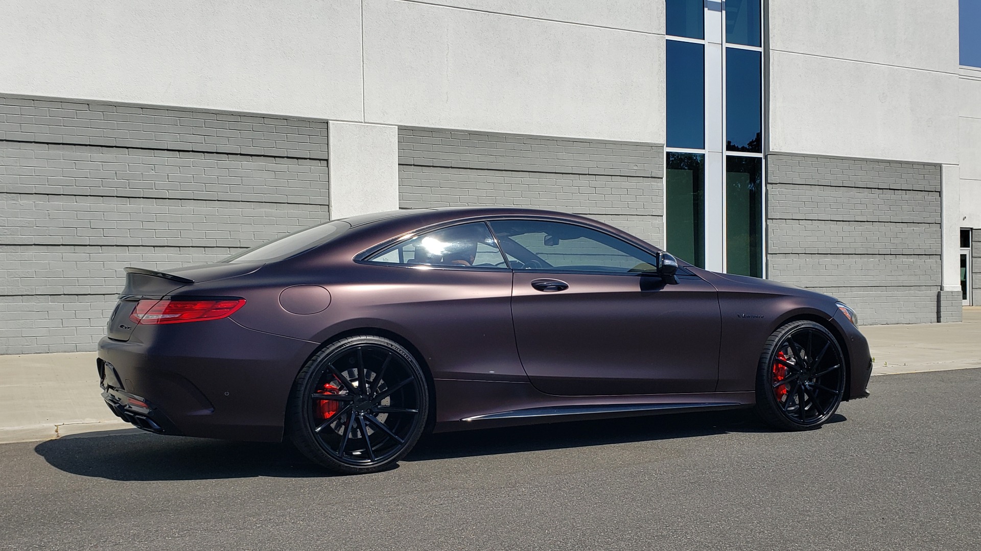 Used 2017 Mercedes-Benz S-CLASS AMG S 63 / NAV / SUNROOF / CUSTOM WRAP / BLACK VOSSEN WHEELS for sale Sold at Formula Imports in Charlotte NC 28227 8