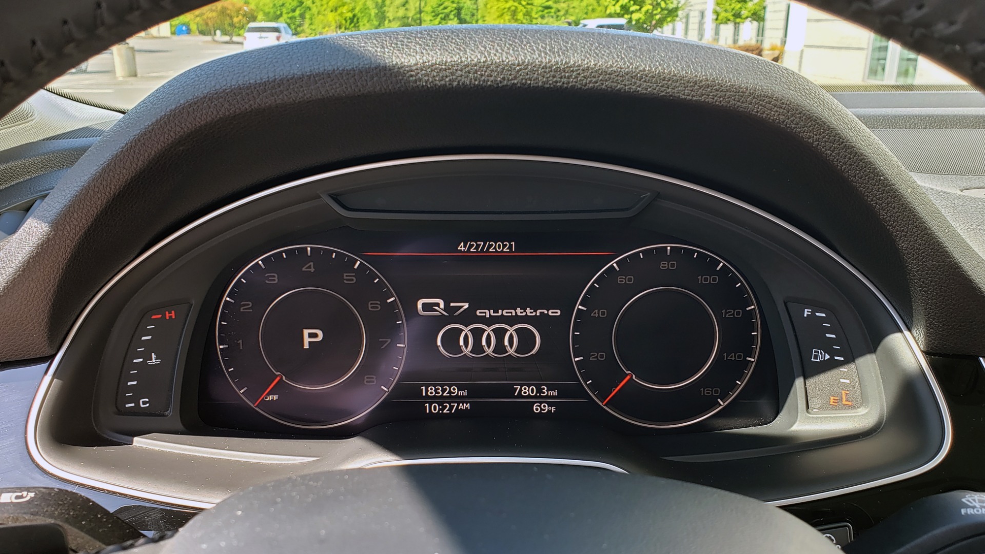 Used 2018 Audi Q7 PREMIUM PLUS TIPTRONIC / NAV / SUNROOF / VISION PKG / CLD WTHR / REARVIEW for sale Sold at Formula Imports in Charlotte NC 28227 12