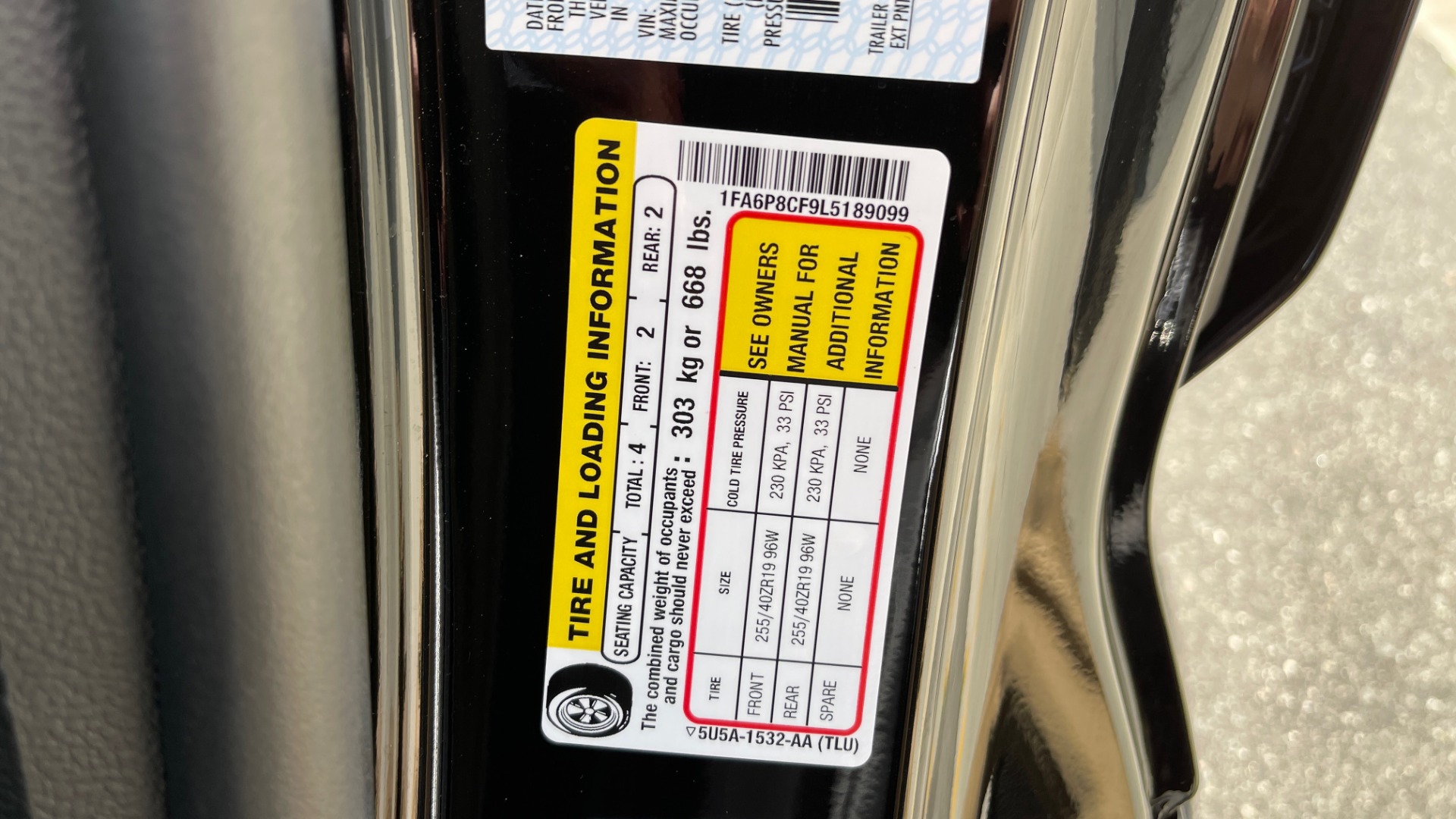 Used 2020 Ford MUSTANG GT PREMIUM / CALIFORNIA SPECIAL / 5.0L V8 / 6-SPD MAN for sale Sold at Formula Imports in Charlotte NC 28227 45