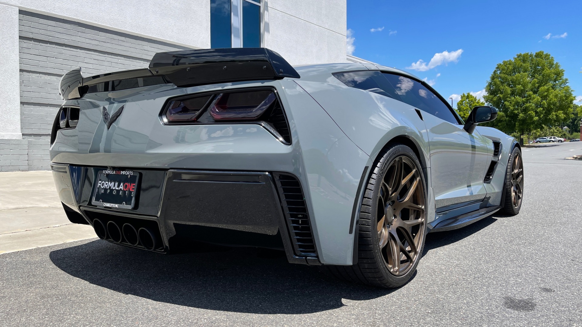Used 2019 Chevrolet CORVETTE GRAND SPORT 3LT / SUPERCHARGED 6.2L V8 / NAV / REARVIEW for sale Sold at Formula Imports in Charlotte NC 28227 4