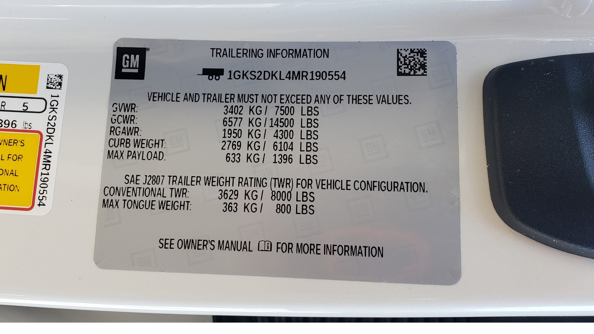 Used 2021 GMC YUKON DENALI PREM / 4WD / NAV / TECH / TRAILER / SECURITY / SUNROOF for sale Sold at Formula Imports in Charlotte NC 28227 94