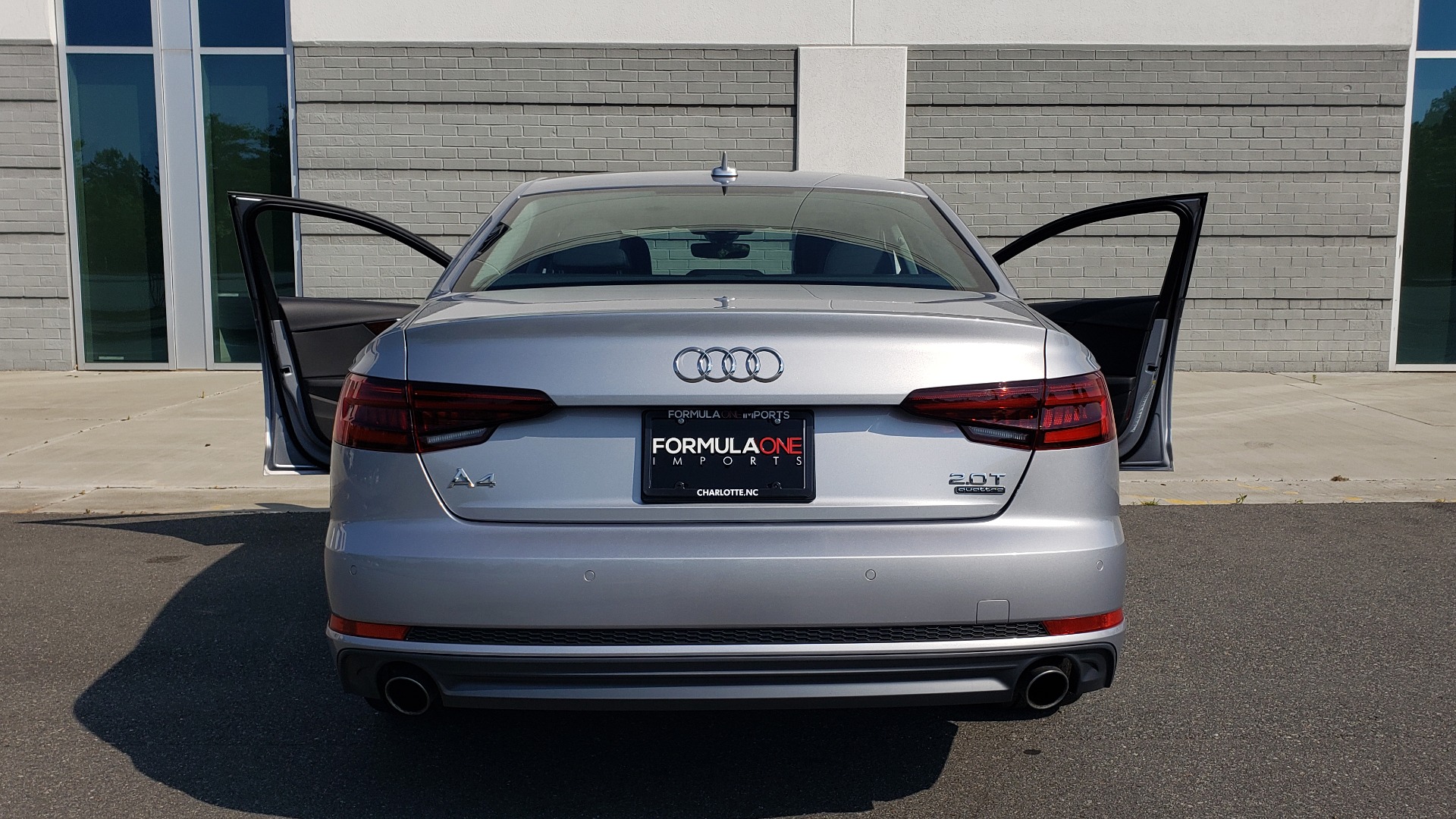 Used 2018 Audi A4 PREMIUM PLUS 2.0T / NAV / SUNROOF / B&O SND / CLD WTHR / REARVIEW for sale Sold at Formula Imports in Charlotte NC 28227 28