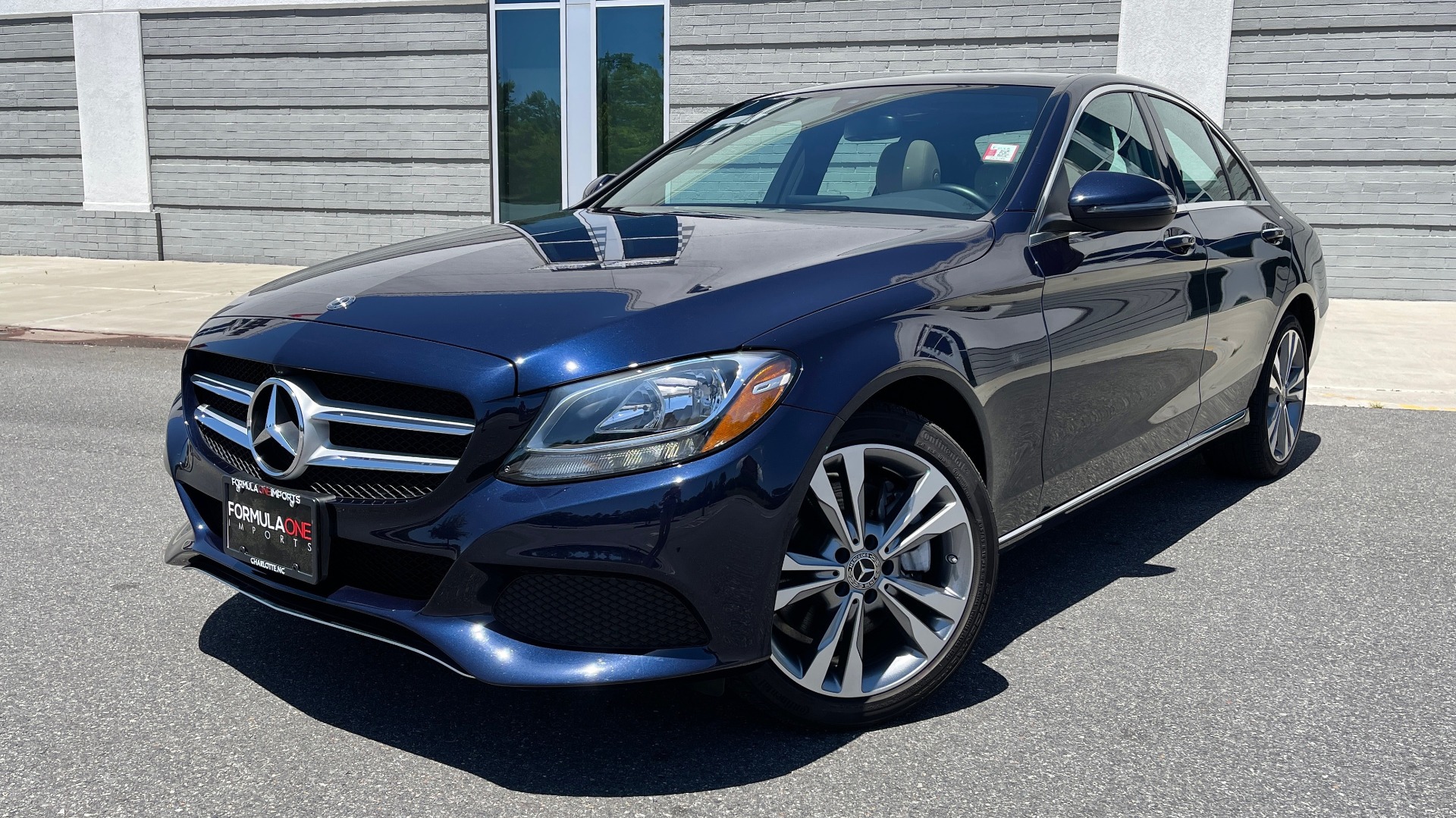 Used 2018 Mercedes-Benz C-CLASS C 300 PREMIUM / KEYLESS-GO / PANO-ROOF / BURMESTER / REARVIEW for sale Sold at Formula Imports in Charlotte NC 28227 1