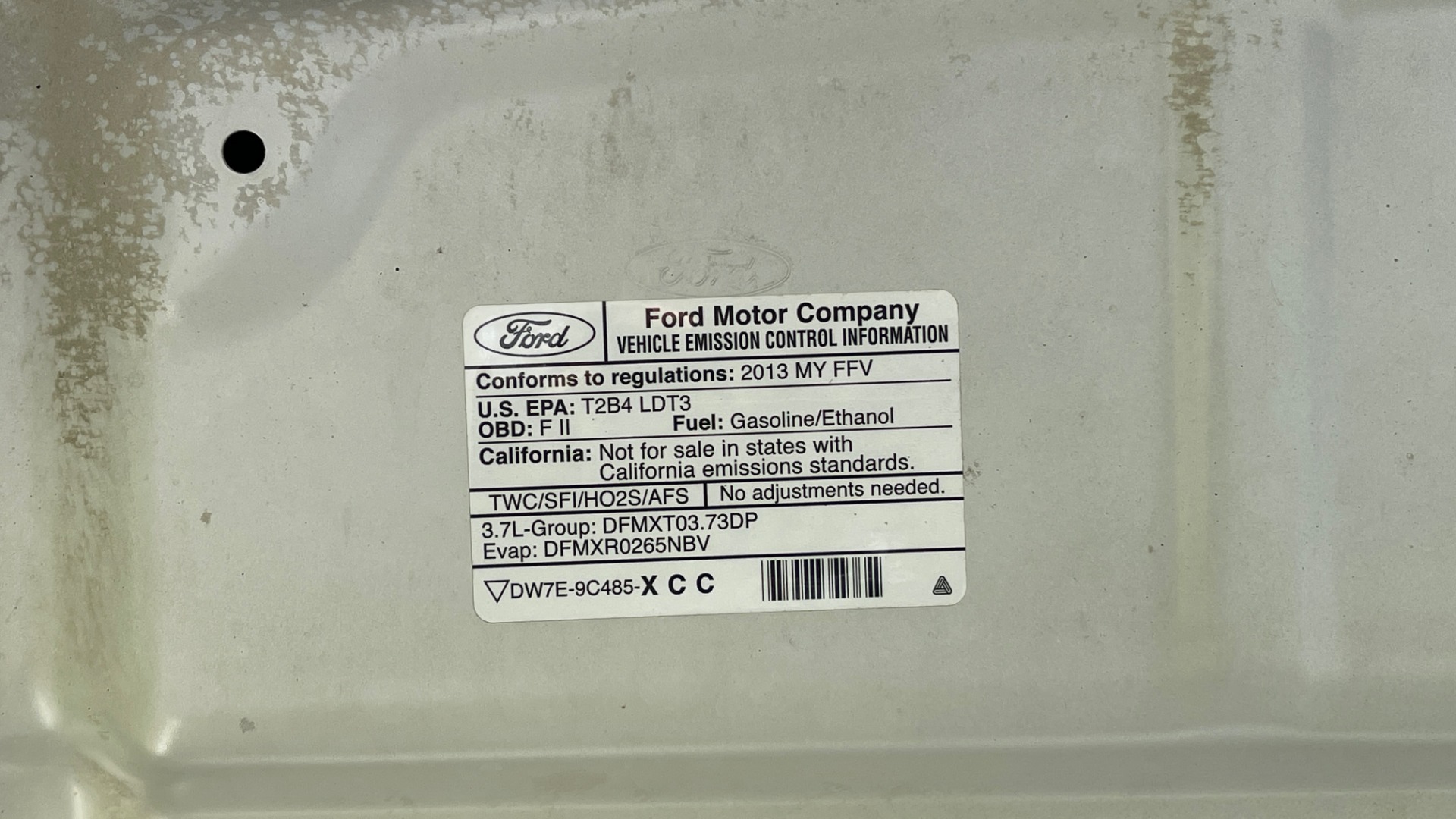 Used 2013 Ford F-150 XL / 2WD / V6 / AUTO / LONG BED / 145IN WB / WT / ROOF RACK / AUX TANK for sale Sold at Formula Imports in Charlotte NC 28227 43