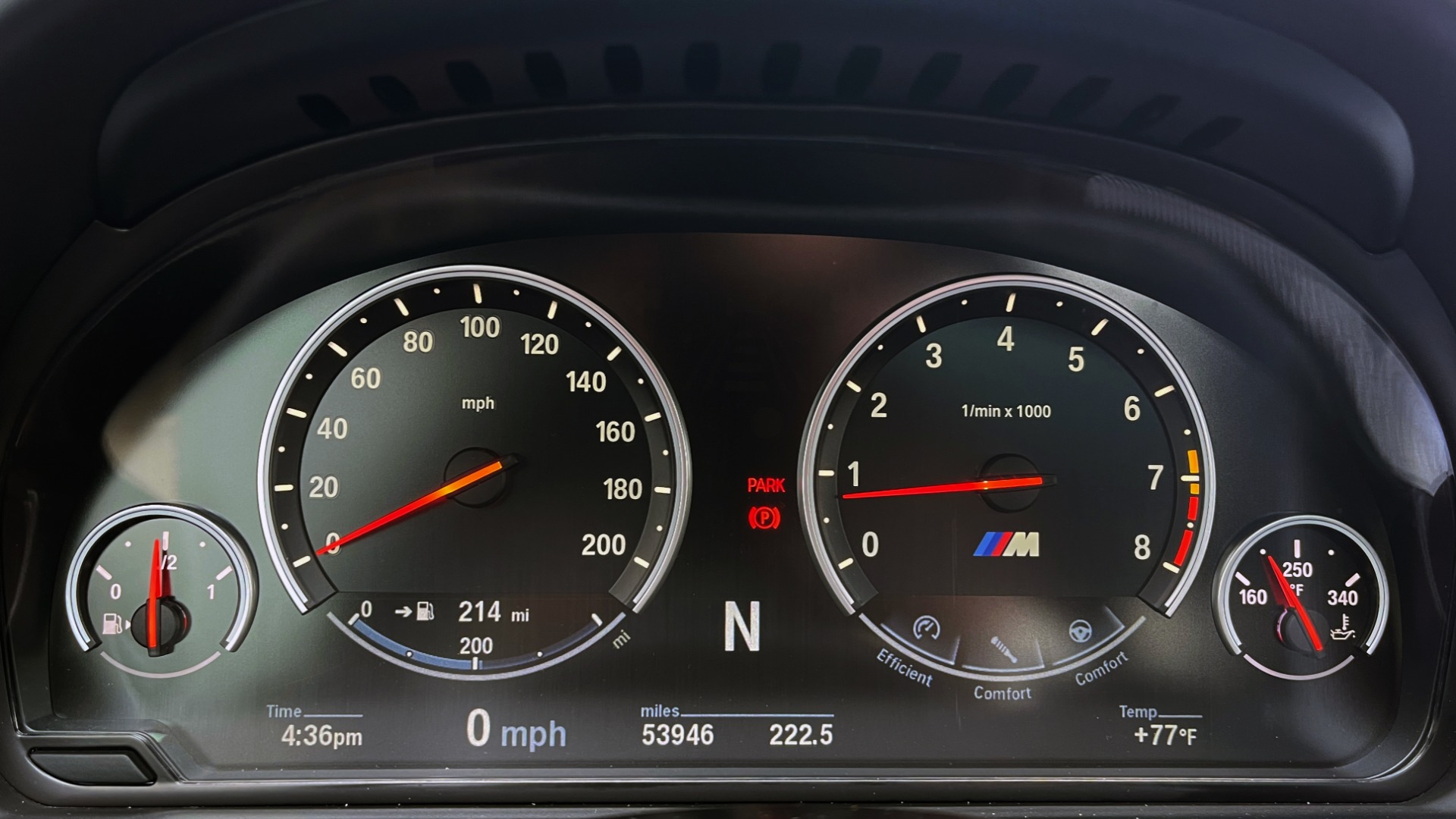 Used 2015 BMW M5 for sale Sold at Formula Imports in Charlotte NC 28227 53