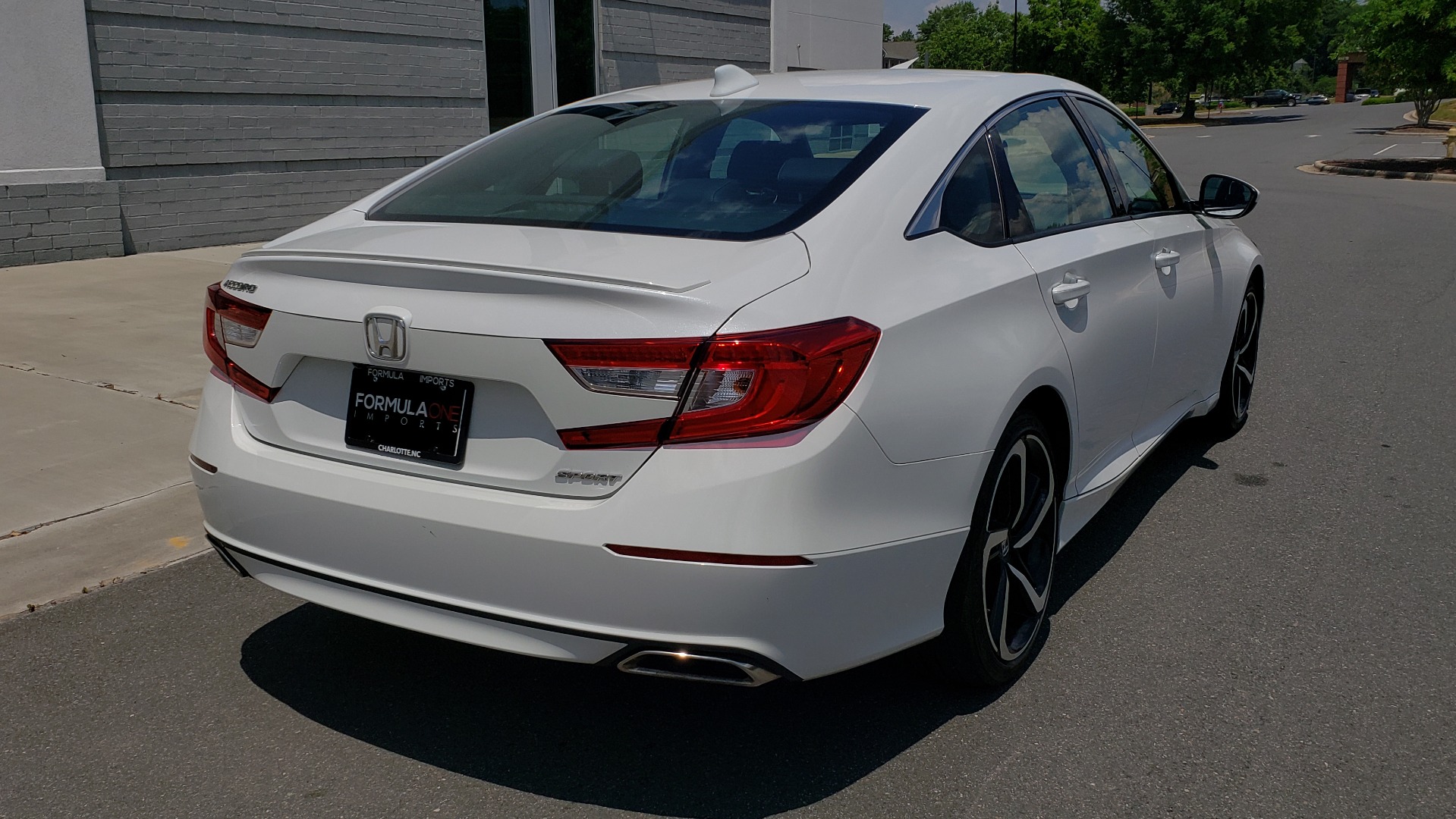 Used 2018 Honda ACCORD SEDAN SPORT 1.5T / CVT TRANS / FWD / 19IN WHEELS for sale Sold at Formula Imports in Charlotte NC 28227 2