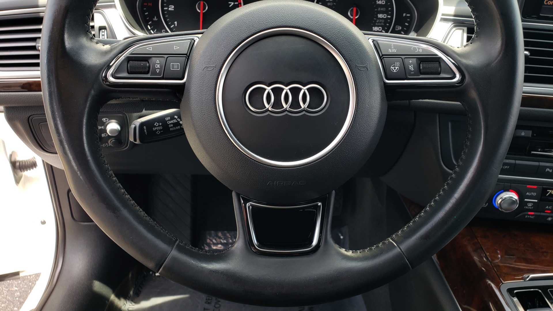 Used 2017 Audi A6 PRESTIGE SEDAN 3.0T / NAV / SUNROOF / BLACK OPTIC / CLD WTHR / REARVIEW for sale Sold at Formula Imports in Charlotte NC 28227 37