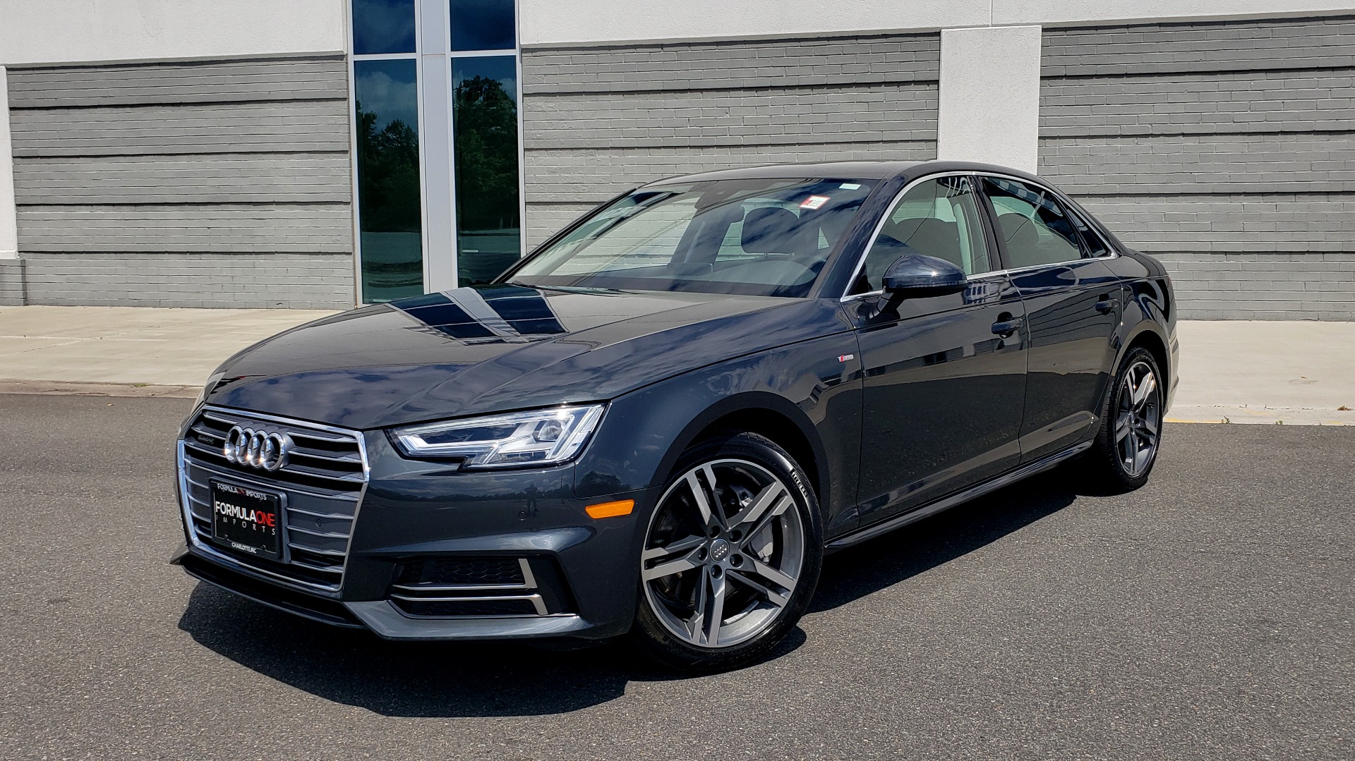 Used 2018 Audi A4 TECH PREMIUM PLUS / NAV / B&O SND / SUNROOF / CLD WTHR / REARVIEW for sale Sold at Formula Imports in Charlotte NC 28227 1