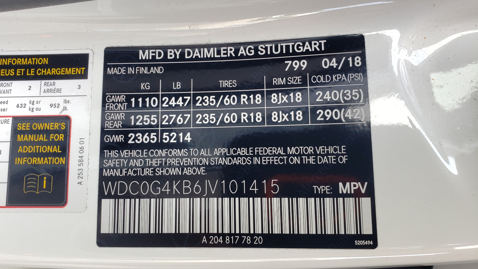 Used 2018 Mercedes-Benz GLC 300 4MATIC / PREM PKG / PANO-ROOF / APPLE / REARVIEW for sale Sold at Formula Imports in Charlotte NC 28227 83