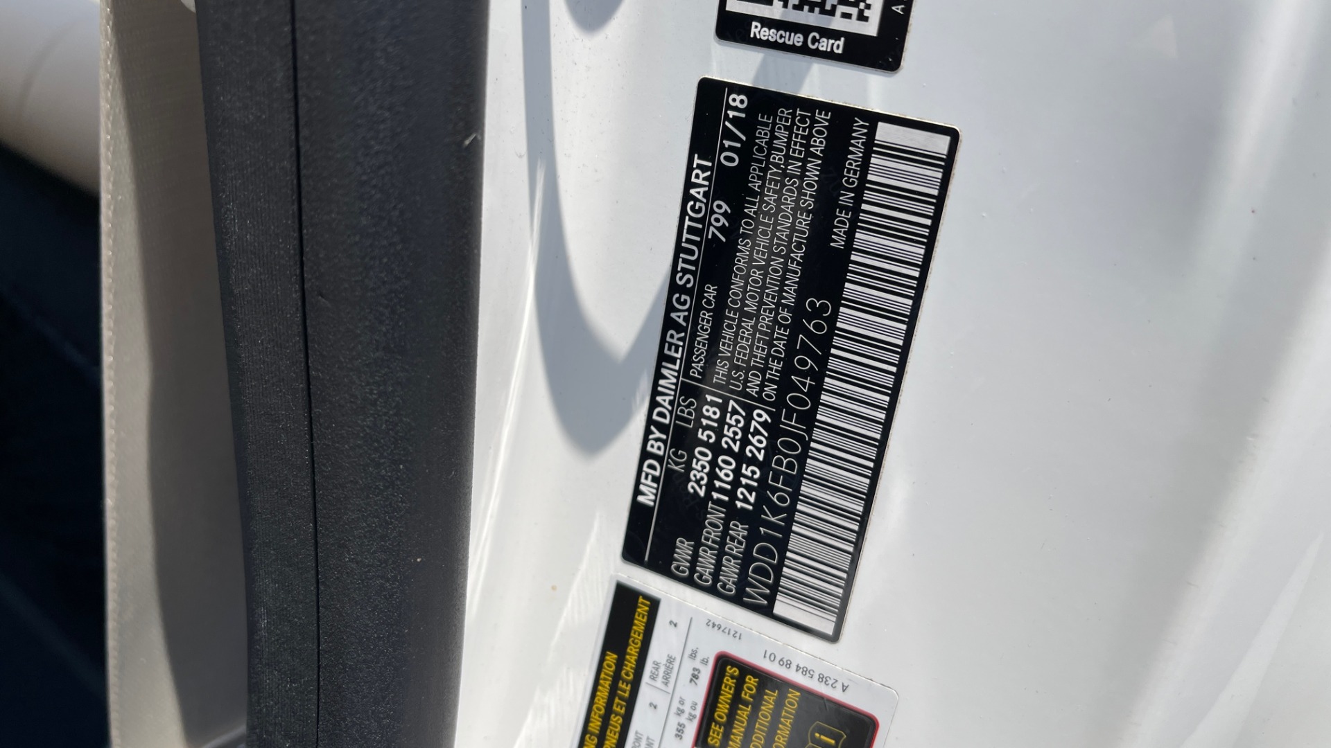 Used 2018 Mercedes-Benz E-CLASS E 400 CABRIOLET / PREM PKG / AMG LINE / NAV / REARVIEW for sale Sold at Formula Imports in Charlotte NC 28227 69