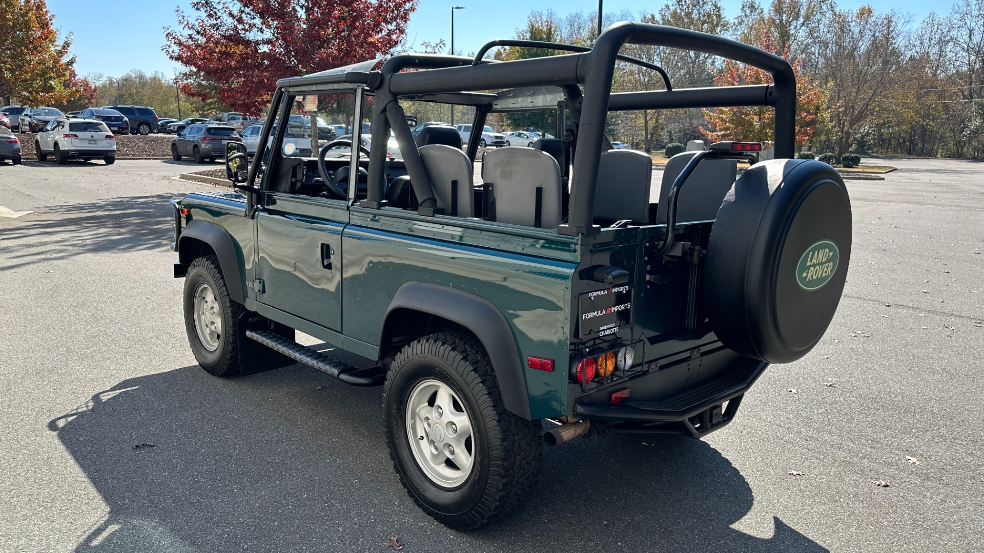 Used 1997 Land Rover DEFENDER 90 SOFT-TOP / 4X4 / 4.0L V8 / 4-SPEED AUTO / BFG TIRES for sale $87,900 at Formula Imports in Charlotte NC 28227 7