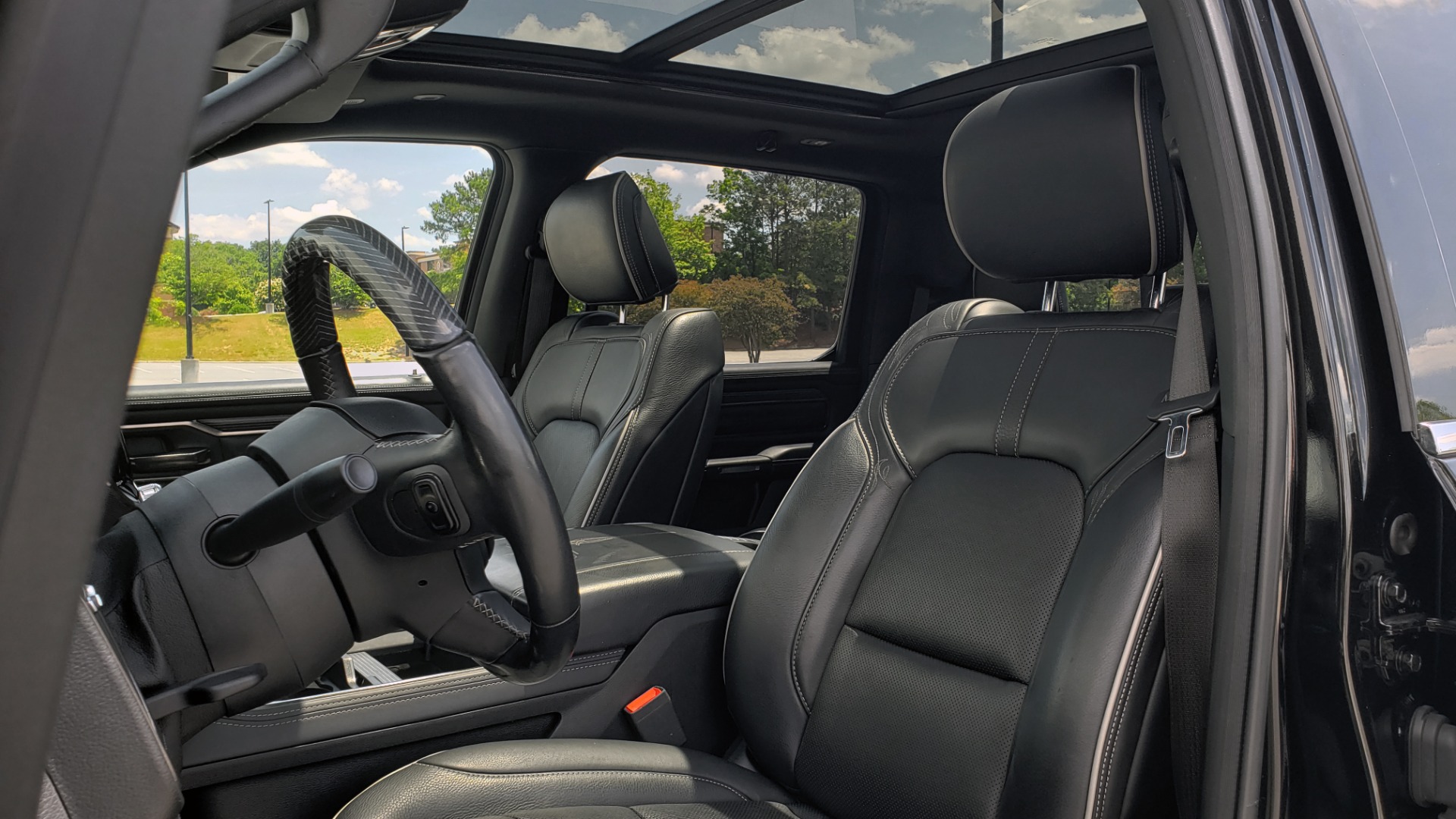 Used 2019 Ram 1500 LIMITED / NAV / PANO-ROOF / TOW PKG / H/K SND / REARVIEW for sale Sold at Formula Imports in Charlotte NC 28227 43
