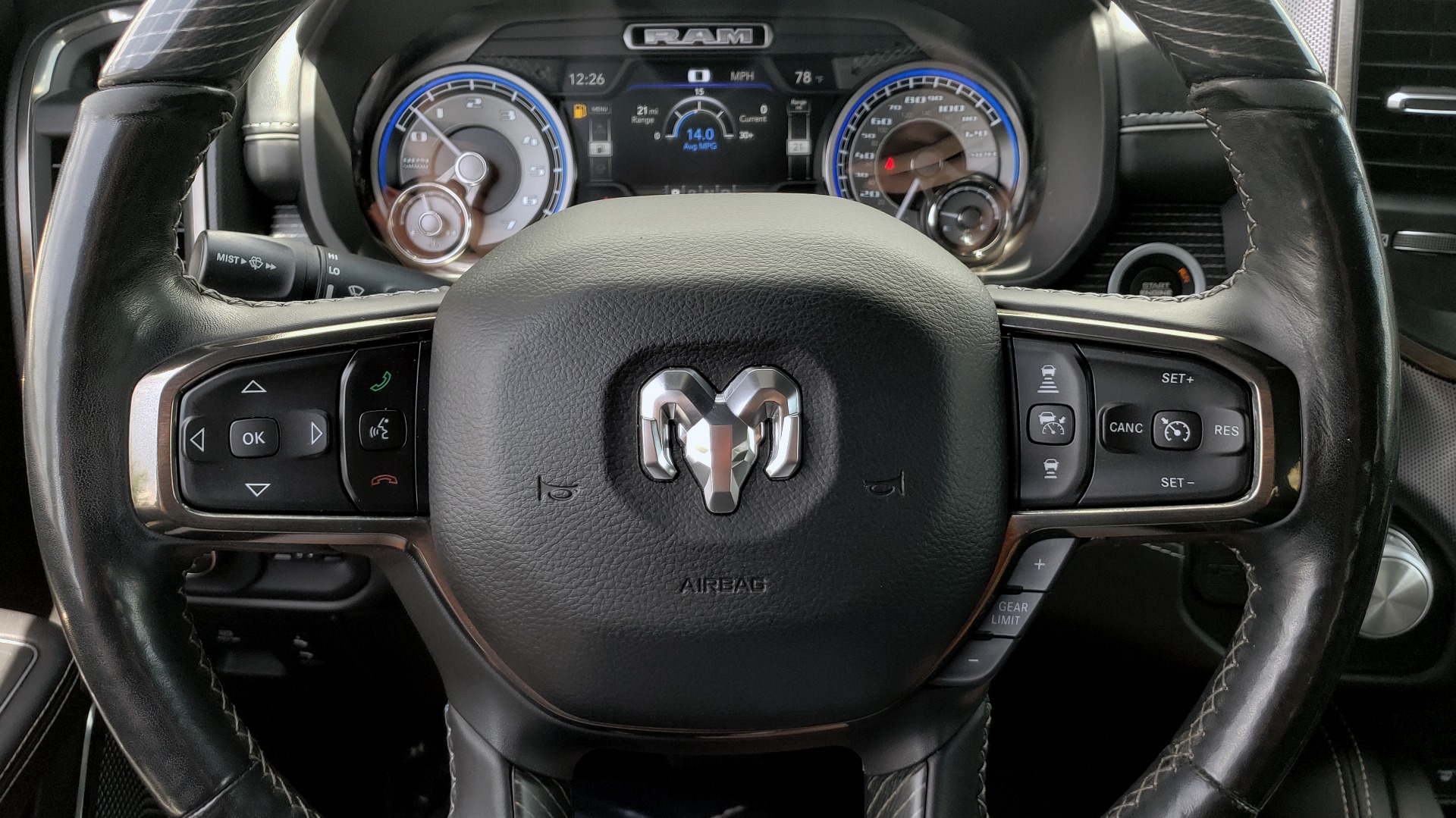 Used 2019 Ram 1500 LIMITED / NAV / PANO-ROOF / TOW PKG / H/K SND / REARVIEW for sale Sold at Formula Imports in Charlotte NC 28227 46