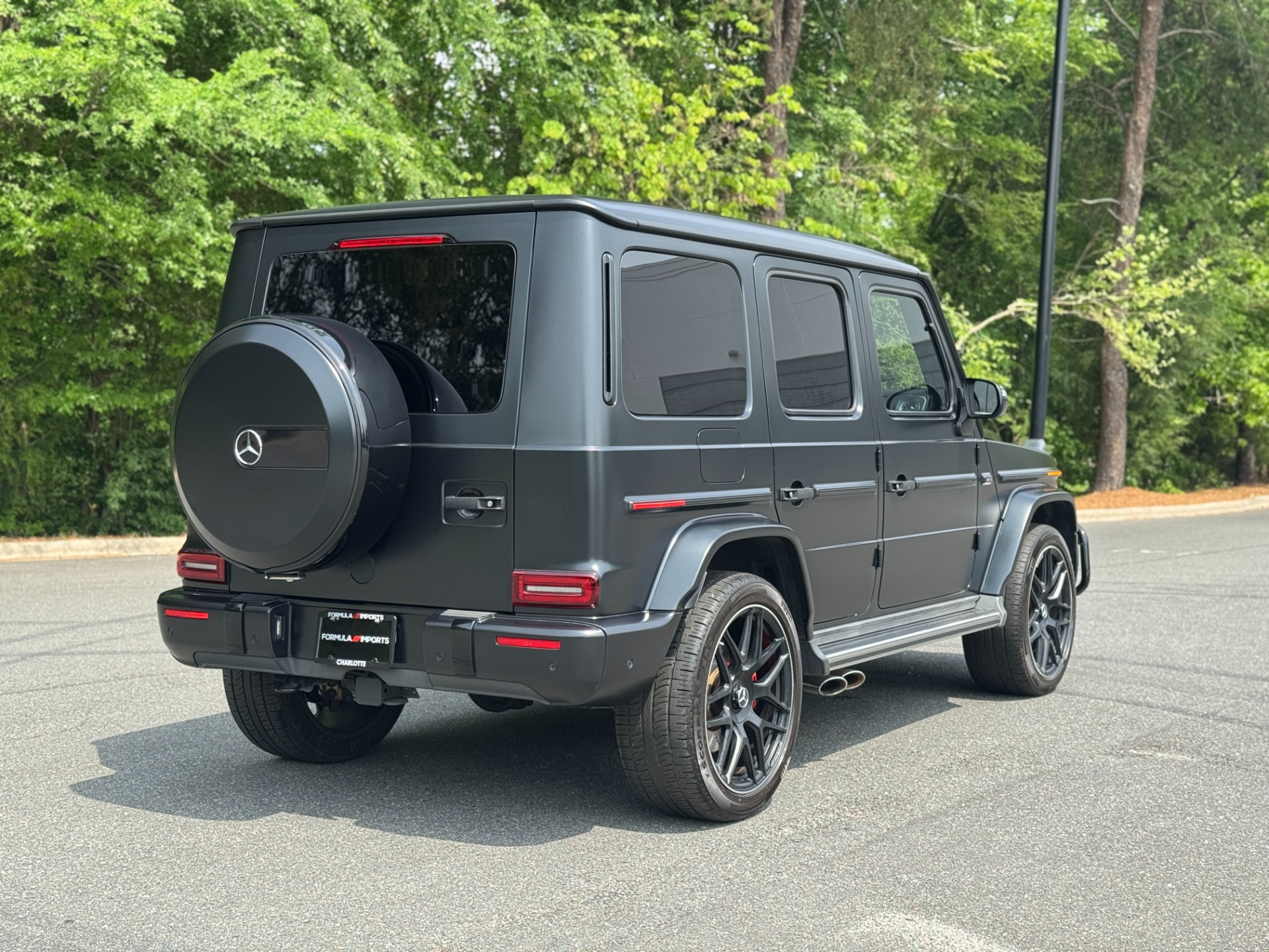 Used 2020 Mercedes-Benz G63 AMG GREEN WRAP//DESIGNO INT/CARBON TRIM/ PERF PKG for sale $133,150 at Formula Imports in Charlotte NC 28227 12