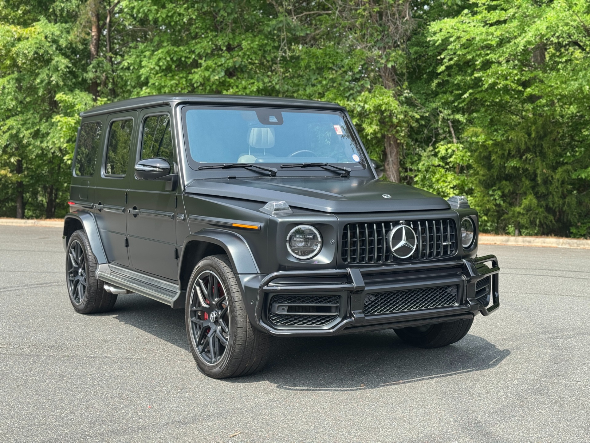 Used 2020 Mercedes-Benz G63 AMG GREEN WRAP//DESIGNO INT/CARBON TRIM/ PERF PKG for sale $133,150 at Formula Imports in Charlotte NC 28227 16