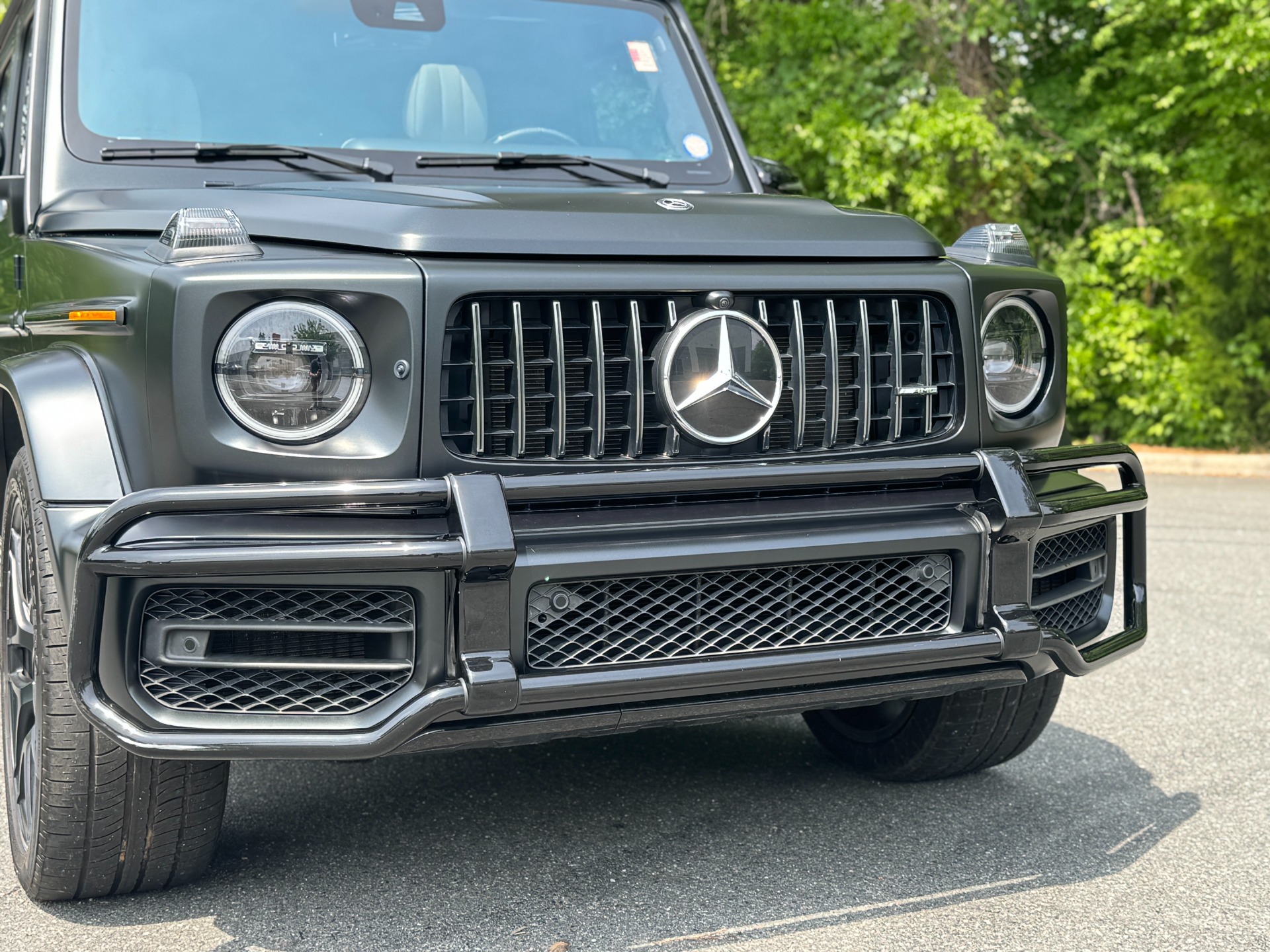 Used 2020 Mercedes-Benz G63 AMG GREEN WRAP//DESIGNO INT/CARBON TRIM/ PERF PKG for sale $133,150 at Formula Imports in Charlotte NC 28227 17