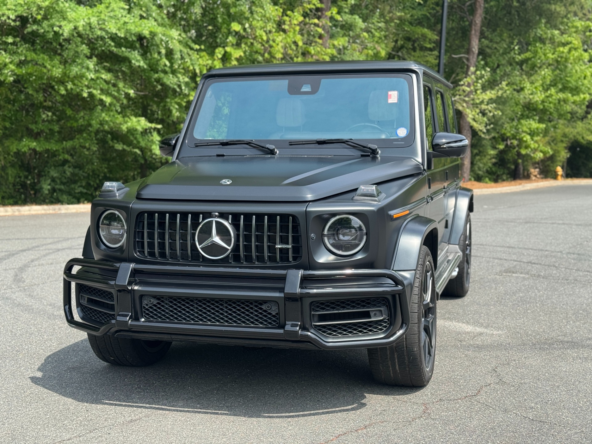 Used 2020 Mercedes-Benz G63 AMG GREEN WRAP//DESIGNO INT/CARBON TRIM/ PERF PKG for sale $133,150 at Formula Imports in Charlotte NC 28227 3
