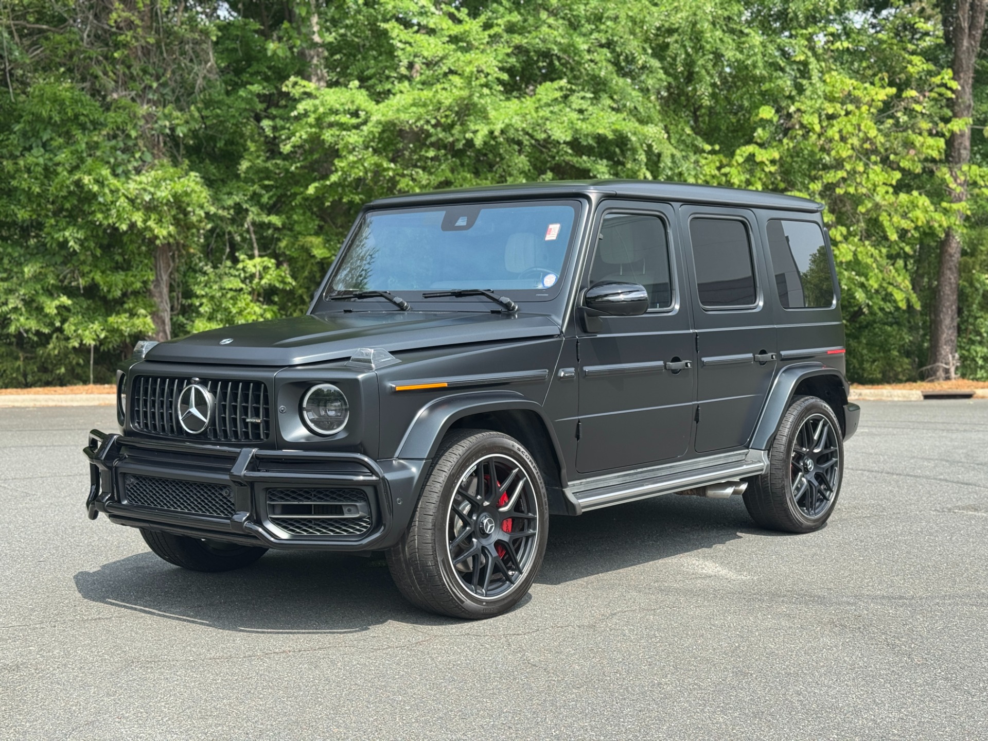 Used 2020 Mercedes-Benz G63 AMG GREEN WRAP//DESIGNO INT/CARBON TRIM/ PERF PKG for sale $133,150 at Formula Imports in Charlotte NC 28227 4
