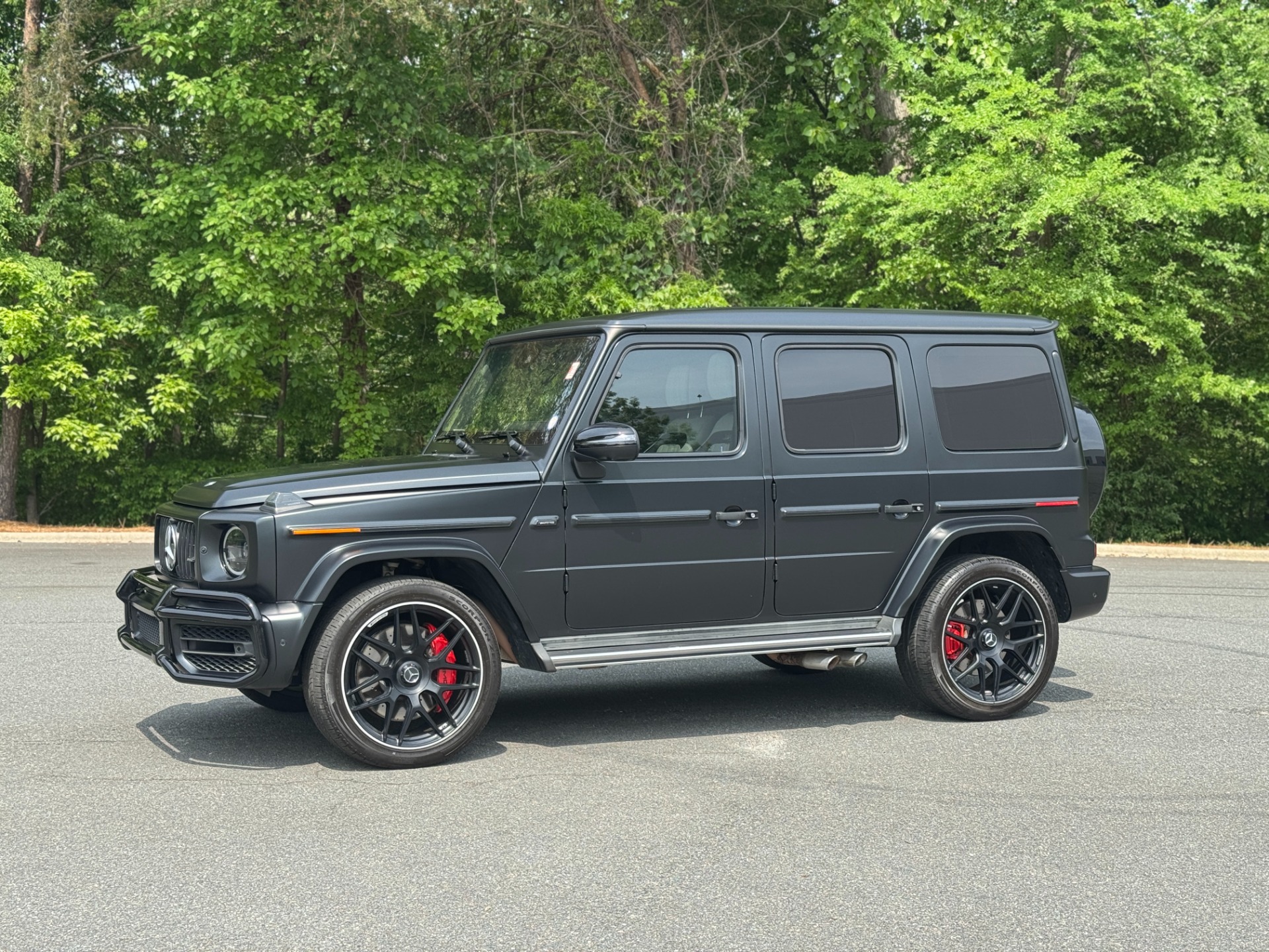 Used 2020 Mercedes-Benz G63 AMG GREEN WRAP//DESIGNO INT/CARBON TRIM/ PERF PKG for sale $133,150 at Formula Imports in Charlotte NC 28227 5