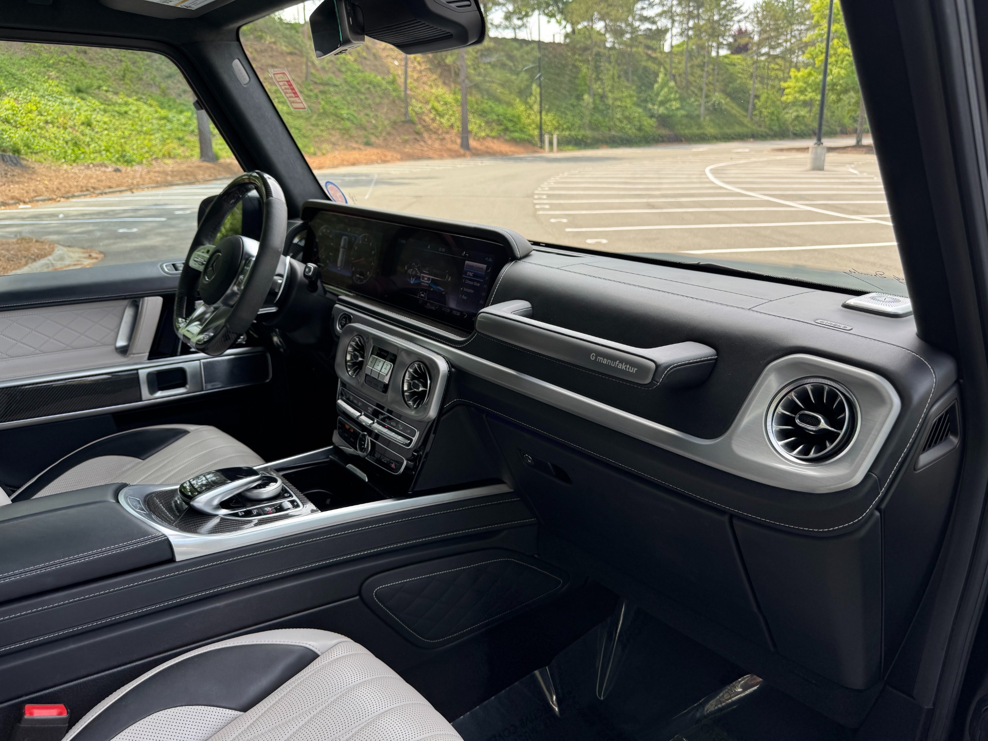Used 2020 Mercedes-Benz G63 AMG GREEN WRAP//DESIGNO INT/CARBON TRIM/ PERF PKG for sale $133,150 at Formula Imports in Charlotte NC 28227 53