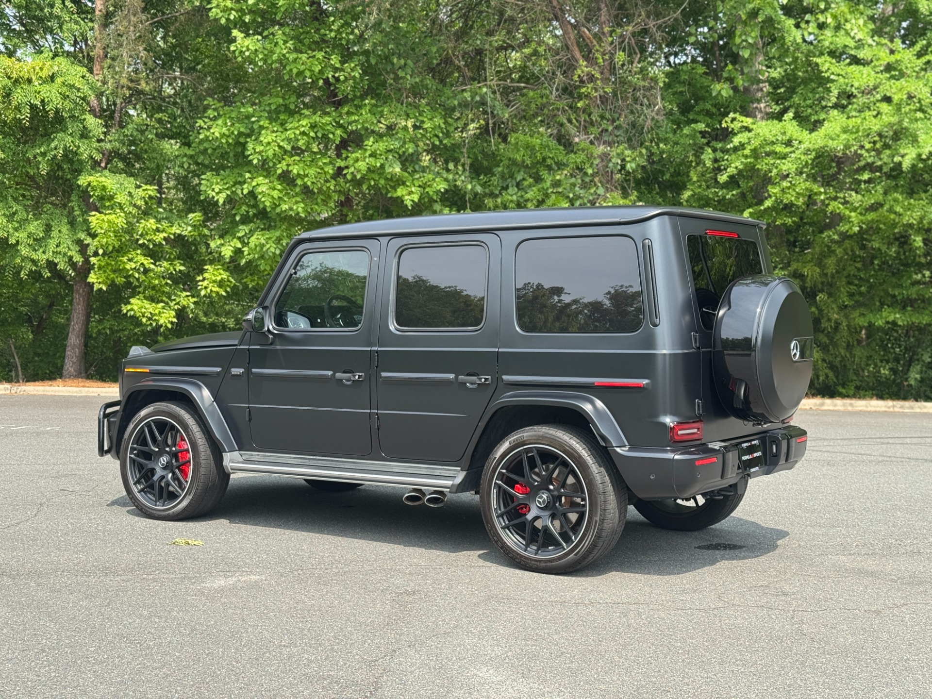 Used 2020 Mercedes-Benz G63 AMG GREEN WRAP//DESIGNO INT/CARBON TRIM/ PERF PKG for sale $133,150 at Formula Imports in Charlotte NC 28227 7