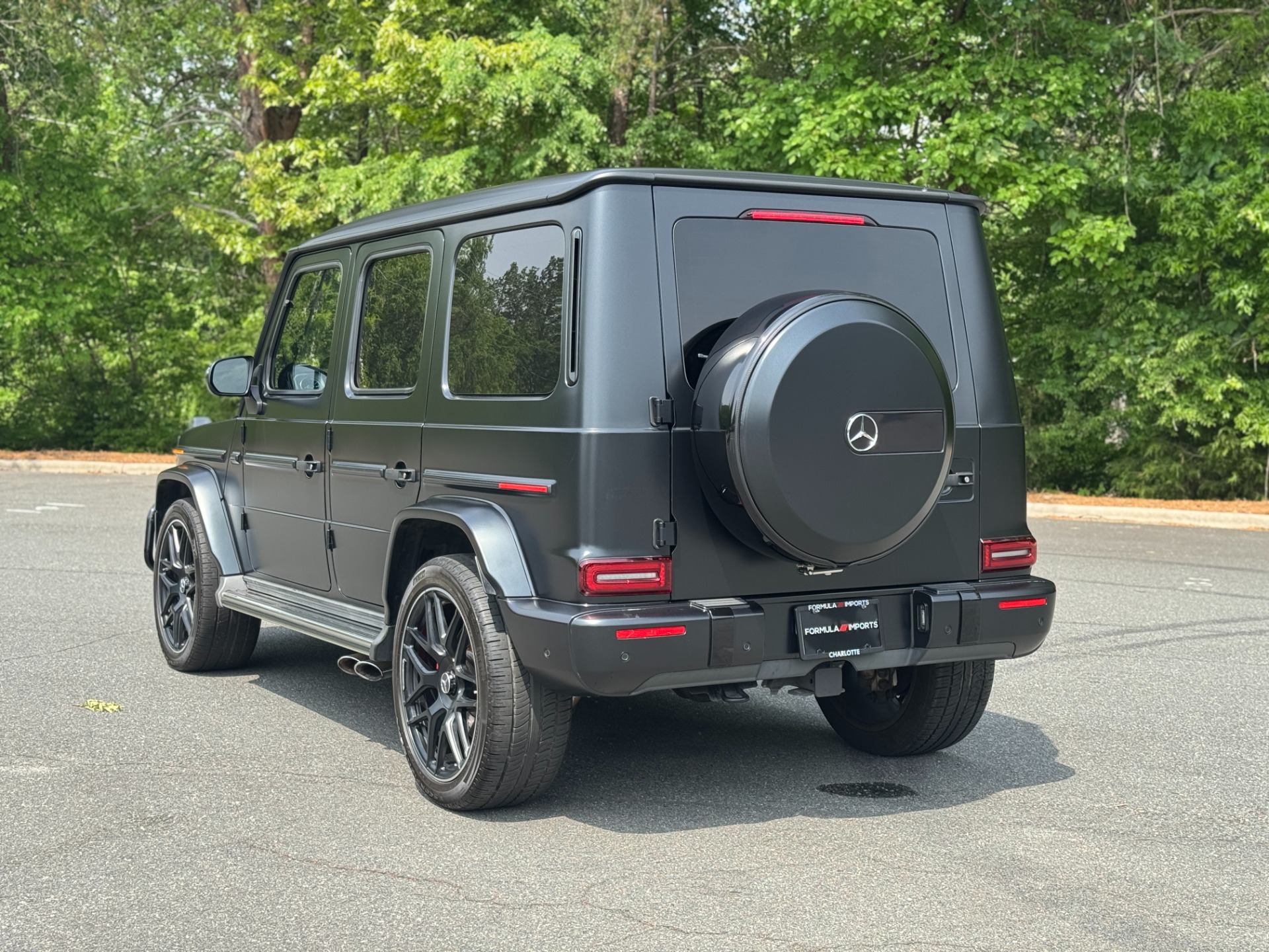 Used 2020 Mercedes-Benz G63 AMG GREEN WRAP//DESIGNO INT/CARBON TRIM/ PERF PKG for sale $133,150 at Formula Imports in Charlotte NC 28227 8