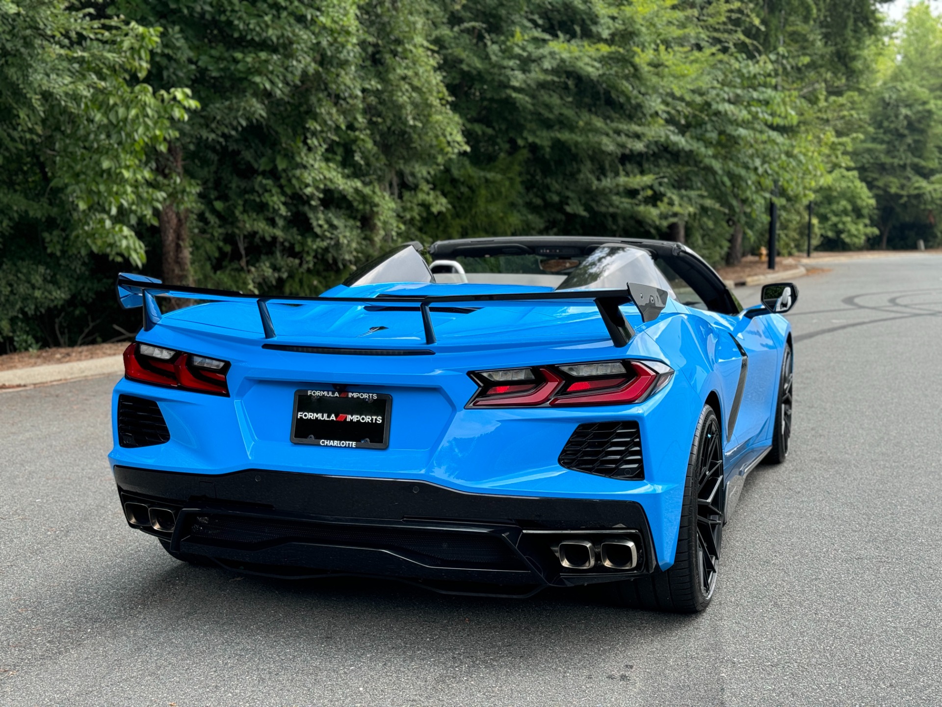 Used 2021 Chevrolet CORVETTE STINGRAY CONVERTIBLE 3LT for sale Sold at Formula Imports in Charlotte NC 28227 11