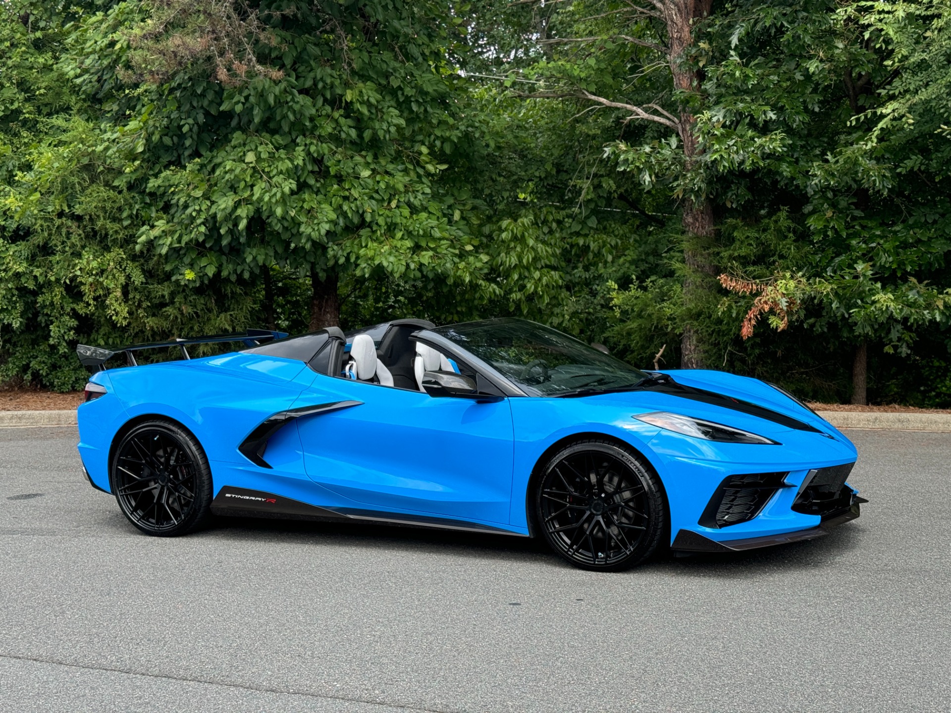 Used 2021 Chevrolet CORVETTE STINGRAY CONVERTIBLE 3LT for sale Sold at Formula Imports in Charlotte NC 28227 15