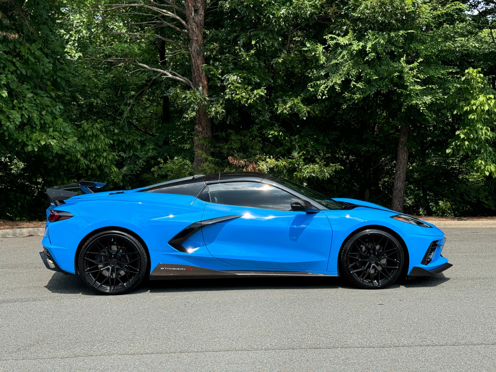 Used 2021 Chevrolet CORVETTE STINGRAY CONVERTIBLE 3LT for sale Sold at Formula Imports in Charlotte NC 28227 18