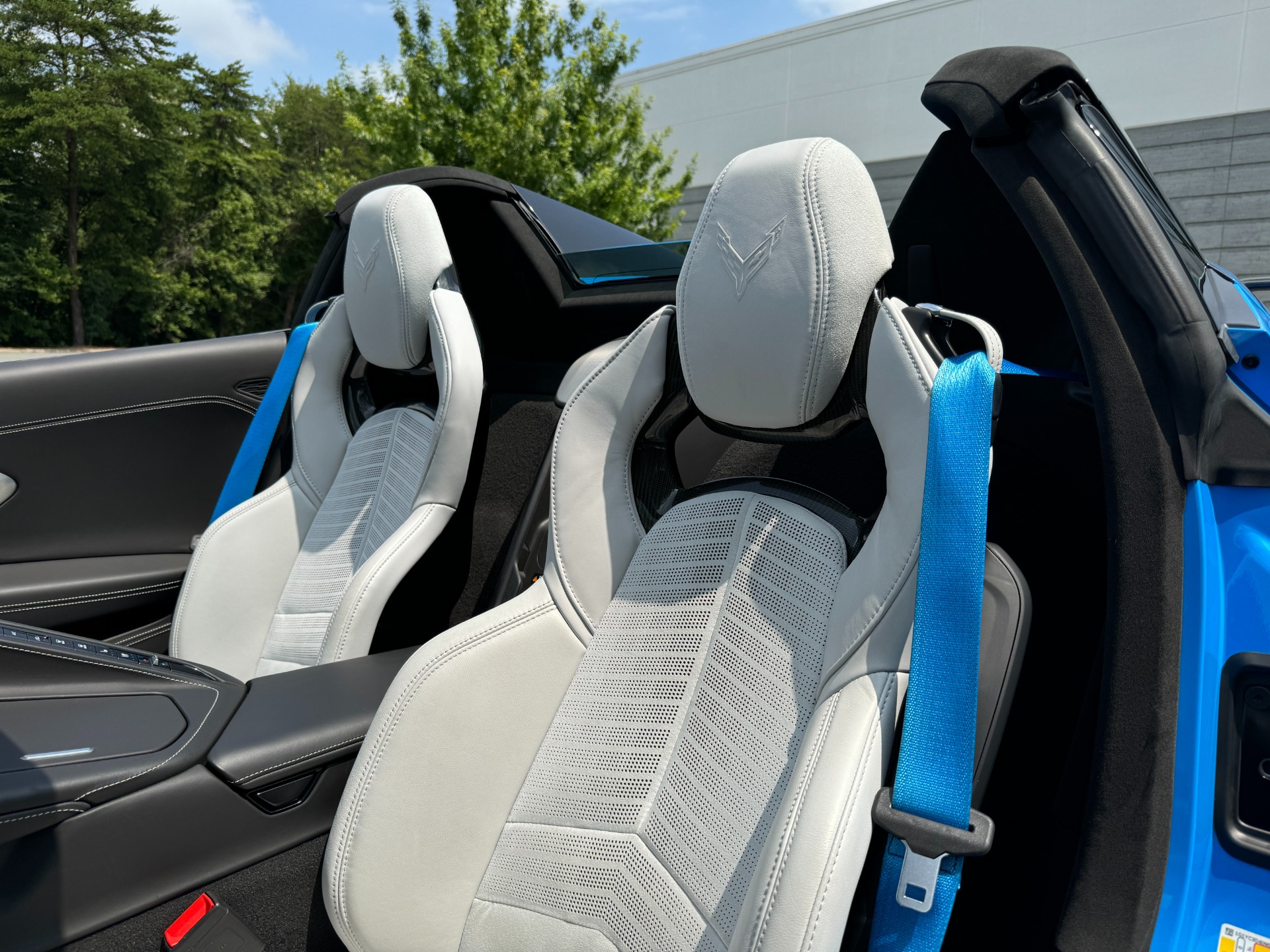 Used 2021 Chevrolet CORVETTE STINGRAY CONVERTIBLE 3LT for sale Sold at Formula Imports in Charlotte NC 28227 32