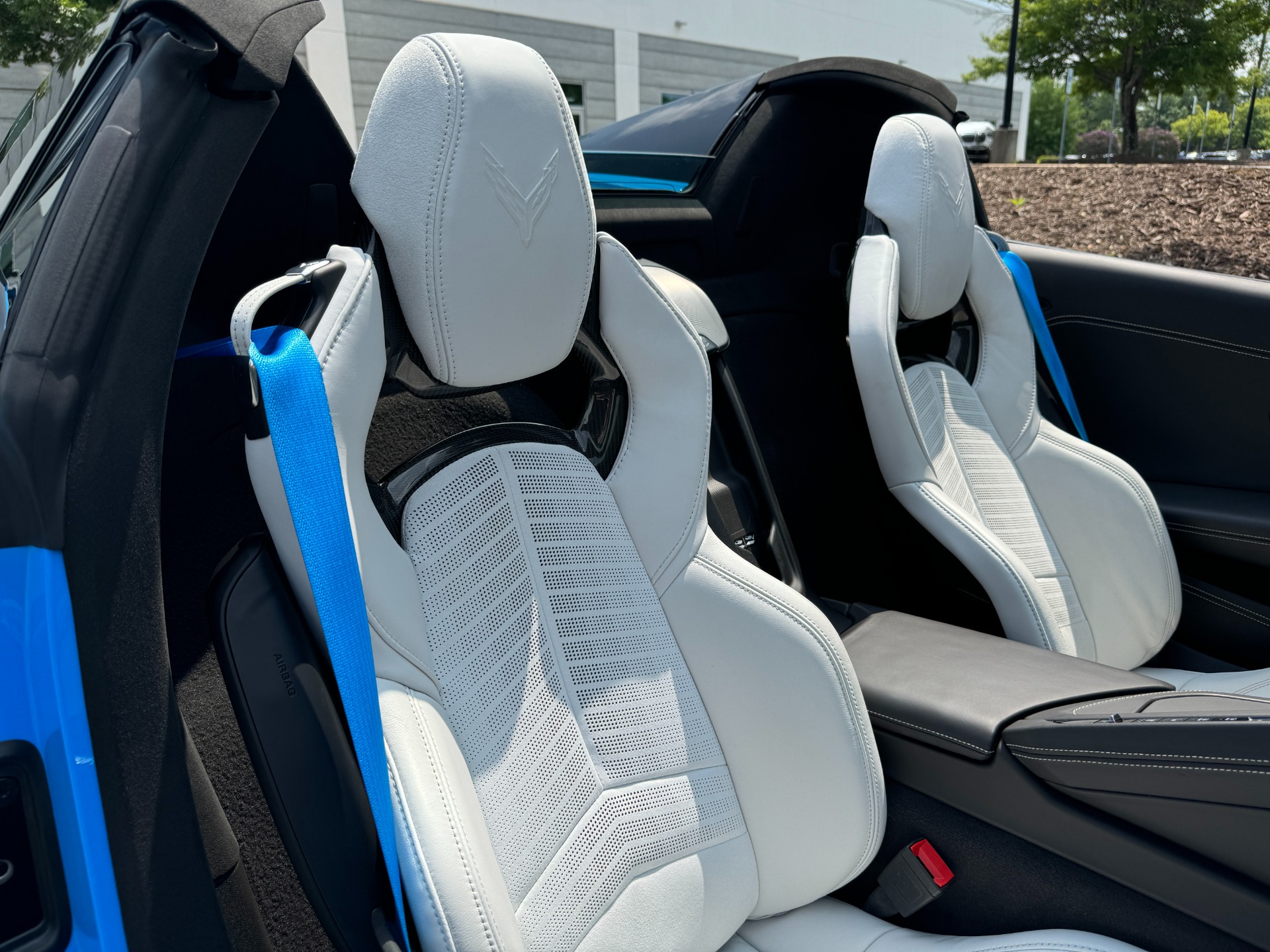Used 2021 Chevrolet CORVETTE STINGRAY CONVERTIBLE 3LT for sale Sold at Formula Imports in Charlotte NC 28227 48