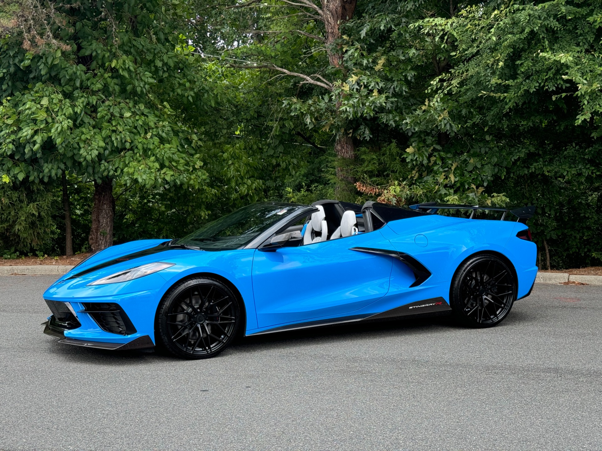 Used 2021 Chevrolet CORVETTE STINGRAY CONVERTIBLE 3LT for sale Sold at Formula Imports in Charlotte NC 28227 5
