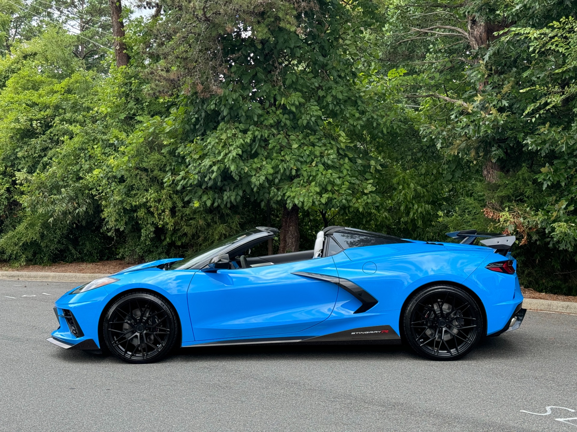 Used 2021 Chevrolet CORVETTE STINGRAY CONVERTIBLE 3LT for sale Sold at Formula Imports in Charlotte NC 28227 6
