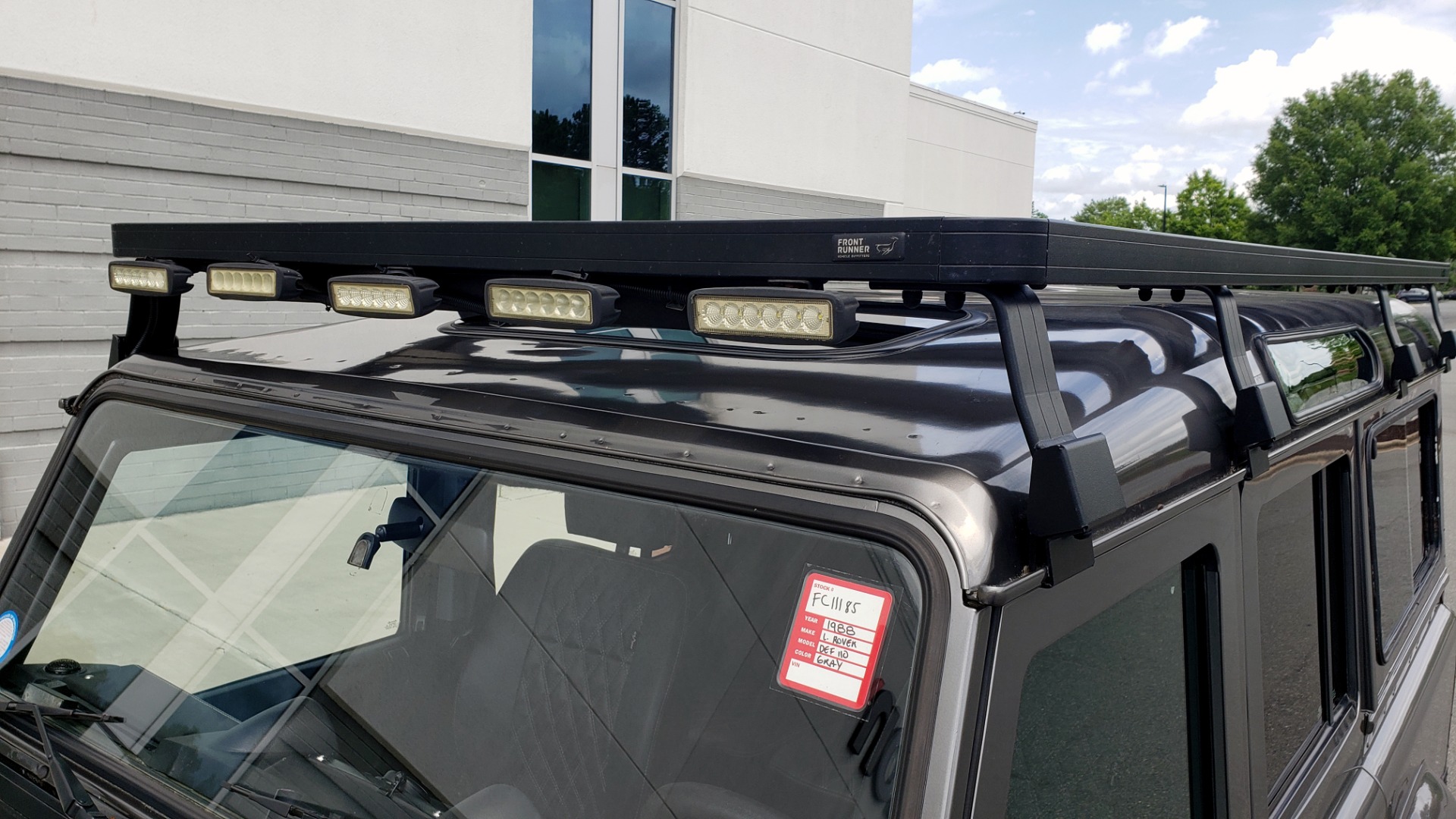 Used 1988 Land Rover DEFENDER 110 CUSTOM 4X4 / LS V8 / PUSH BUTTON AUTO / LEATHER / ROOF RACK for sale Sold at Formula Imports in Charlotte NC 28227 8