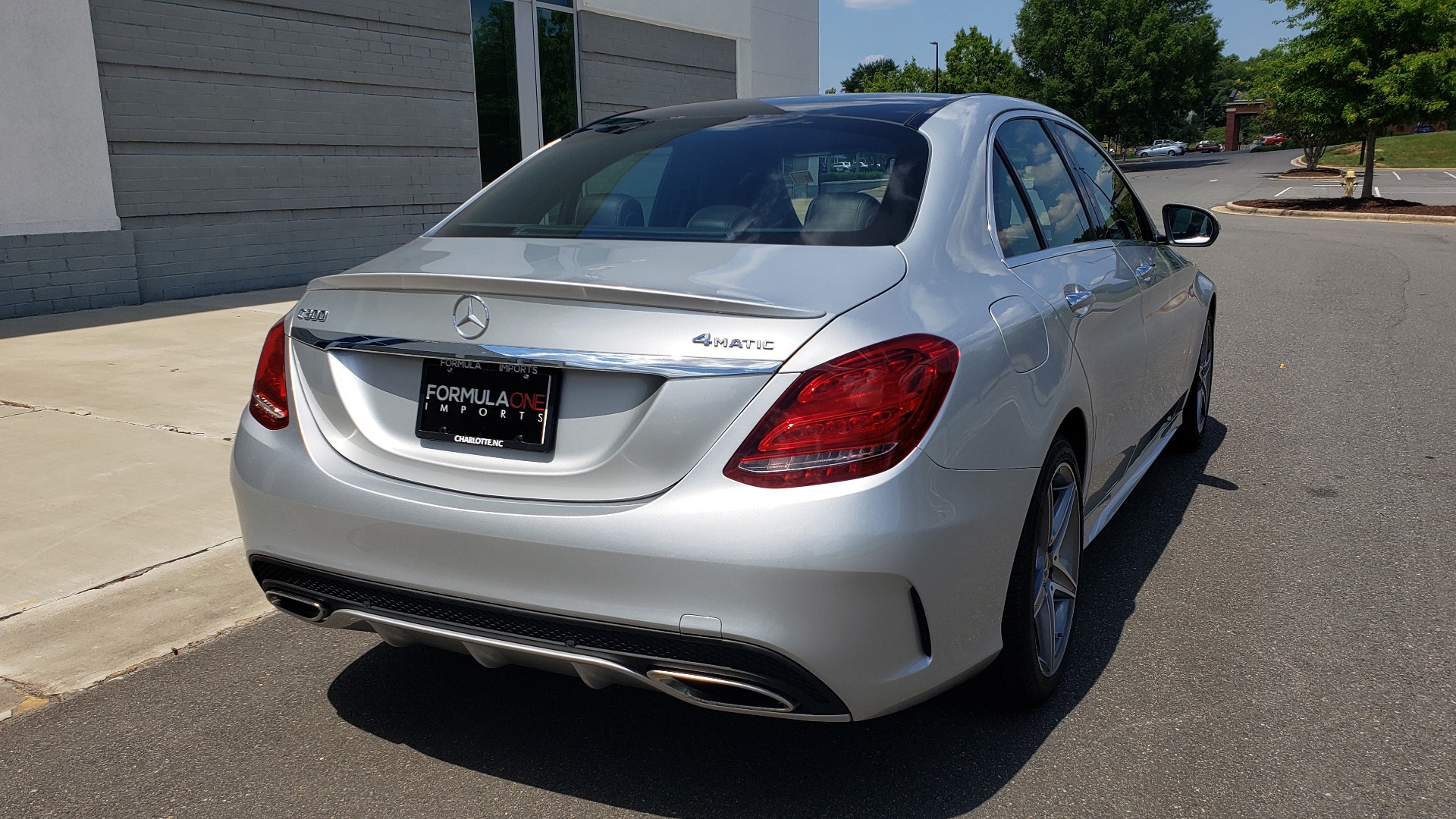 Used 2018 Mercedes-Benz C-CLASS C 300 4MATIC / PREMIUM PKG / PANO-ROOF / AMG LINE / BURMESTER / REARVIEW for sale Sold at Formula Imports in Charlotte NC 28227 2