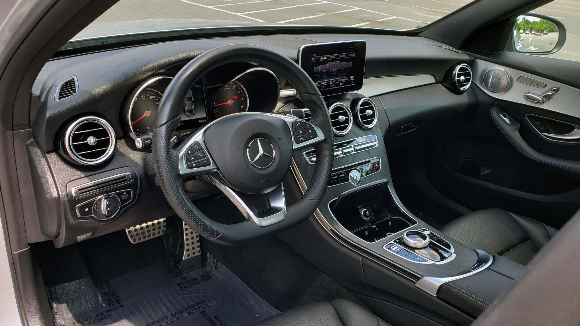 Used 2018 Mercedes-Benz C-CLASS C 300 4MATIC / PREMIUM PKG / PANO-ROOF / AMG LINE / BURMESTER / REARVIEW for sale Sold at Formula Imports in Charlotte NC 28227 34