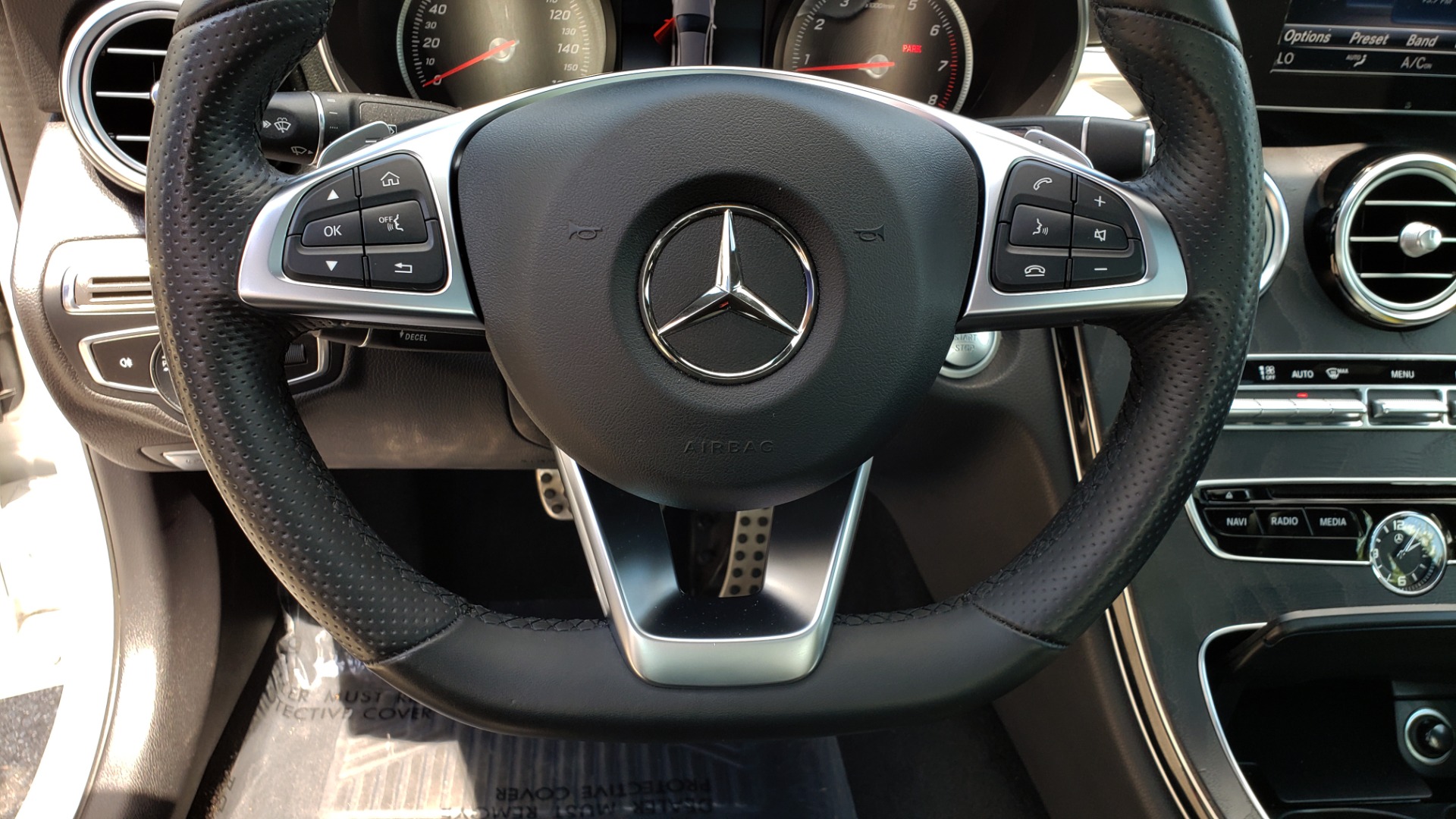 Used 2018 Mercedes-Benz C-CLASS C 300 4MATIC / PREMIUM PKG / PANO-ROOF / AMG LINE / BURMESTER / REARVIEW for sale Sold at Formula Imports in Charlotte NC 28227 36