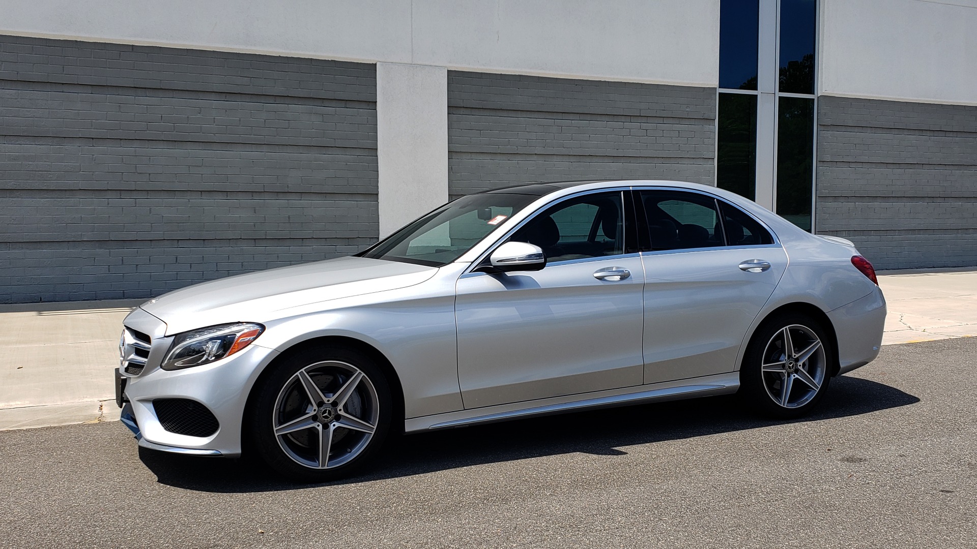 Used 2018 Mercedes-Benz C-CLASS C 300 4MATIC / PREMIUM PKG / PANO-ROOF / AMG LINE / BURMESTER / REARVIEW for sale Sold at Formula Imports in Charlotte NC 28227 4