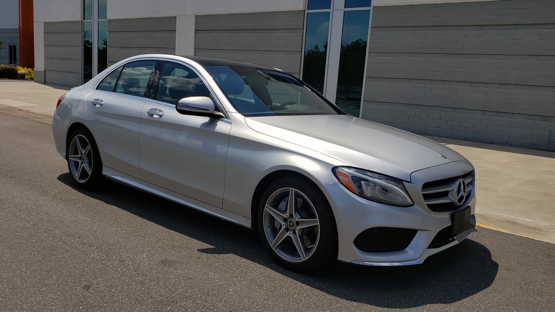 Used 2018 Mercedes-Benz C-CLASS C 300 4MATIC / PREMIUM PKG / PANO-ROOF / AMG LINE / BURMESTER / REARVIEW for sale Sold at Formula Imports in Charlotte NC 28227 6