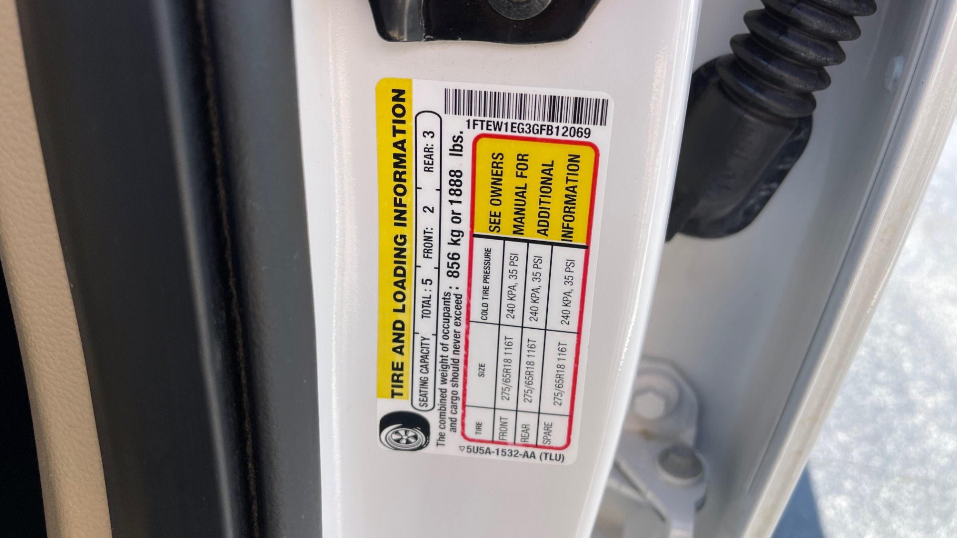 Used 2016 Ford F-150 LARIAT 4X4 / 3.5L V6 / 6-SPD AUTO / BLIS / SONY / NAV / REARVIEW for sale Sold at Formula Imports in Charlotte NC 28227 82