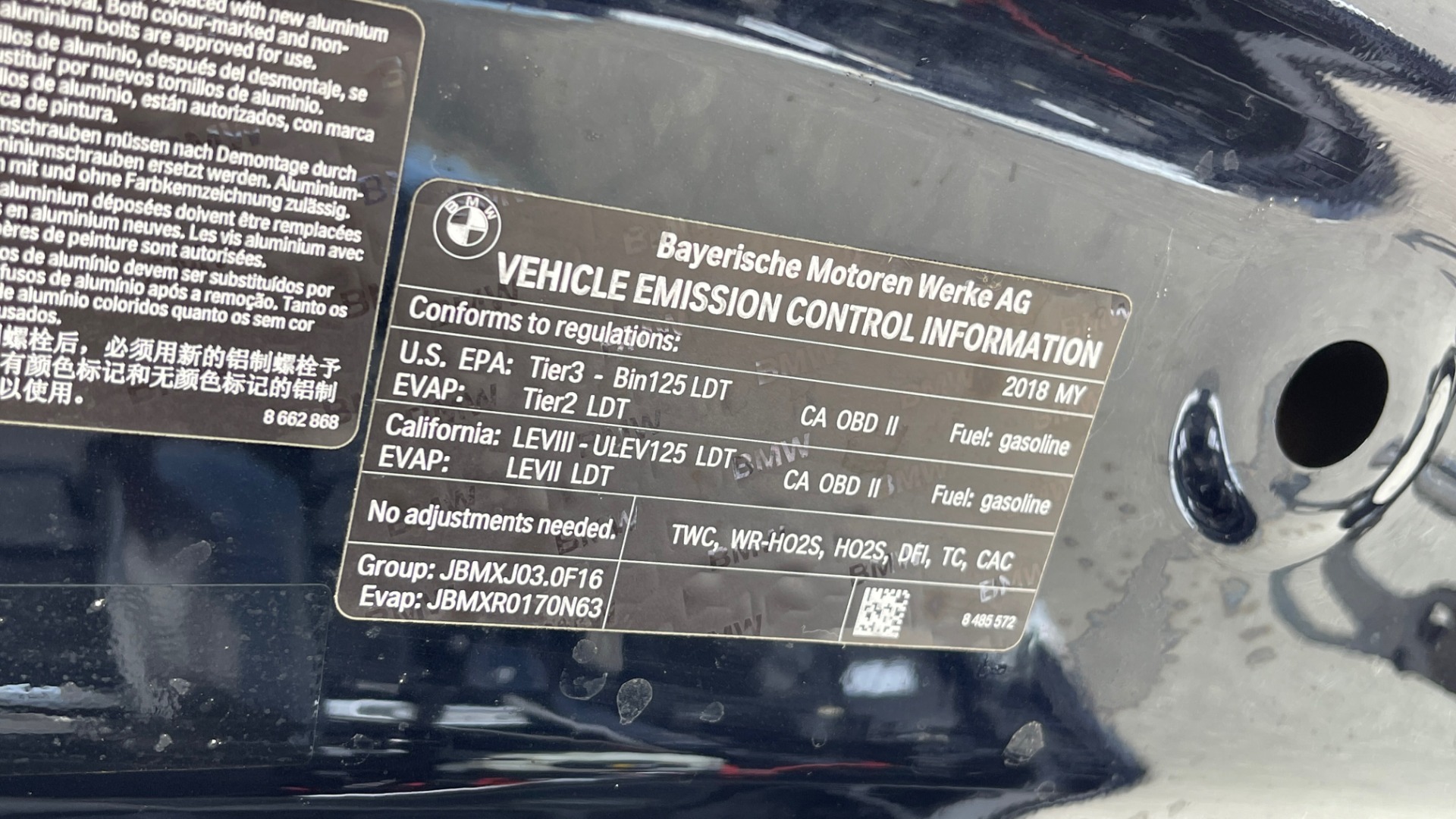 Used 2018 BMW X6 XDRIVE35I M-SPORT / DRVR ASST / PRK ASST / H/K SND / APPLE / WIRELESS CHARG for sale Sold at Formula Imports in Charlotte NC 28227 10