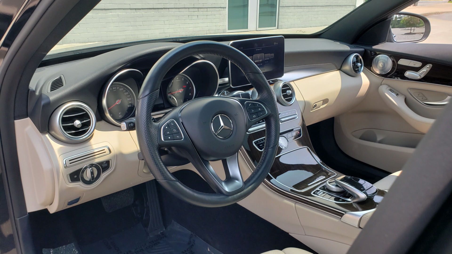 Used 2018 Mercedes-Benz C-CLASS C 300 4MATIC / PREMIUM / MULTIMEDIA / NAV / PANO-ROOF / BURMESTER for sale Sold at Formula Imports in Charlotte NC 28227 34