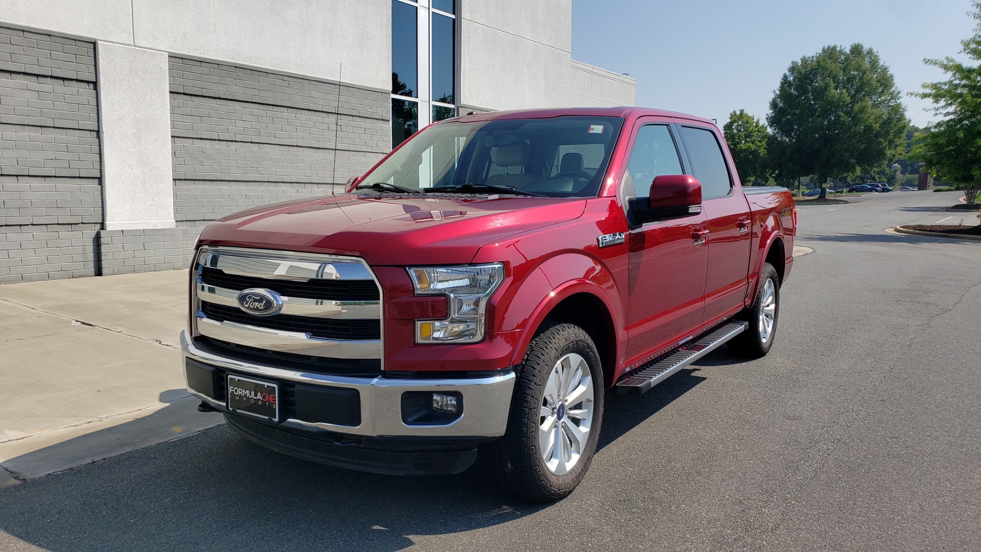 Used 2015 Ford F-150 LARIAT 4X4 SUPERCREW / 5.0L V8 / AUTO / NAV / SUNROOF / REARVIEW for sale Sold at Formula Imports in Charlotte NC 28227 3