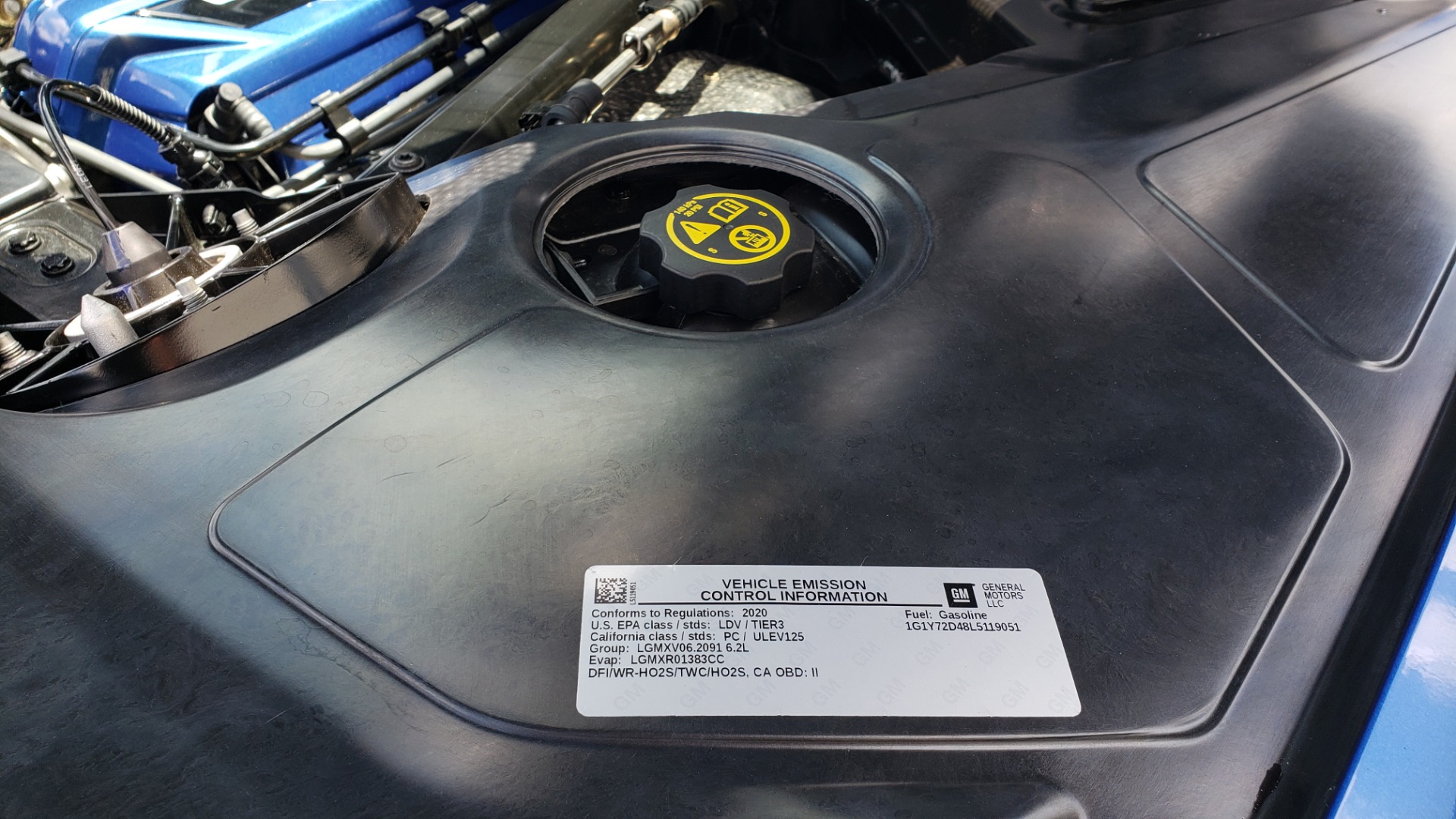 Used 2020 Chevrolet CORVETTE C8 STINGRAY COUPE 2LT / PERF & Z51 PKG / NAV / BOSE / 8-SPD AUTO / REARVIEW for sale Sold at Formula Imports in Charlotte NC 28227 21