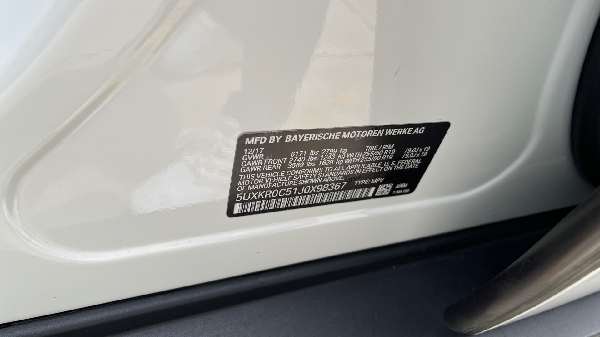 Used 2018 BMW X5 XDRIVE35I PREMIUM / DRVR ASST / HTD STRNG WHL / REARVIEW for sale Sold at Formula Imports in Charlotte NC 28227 29