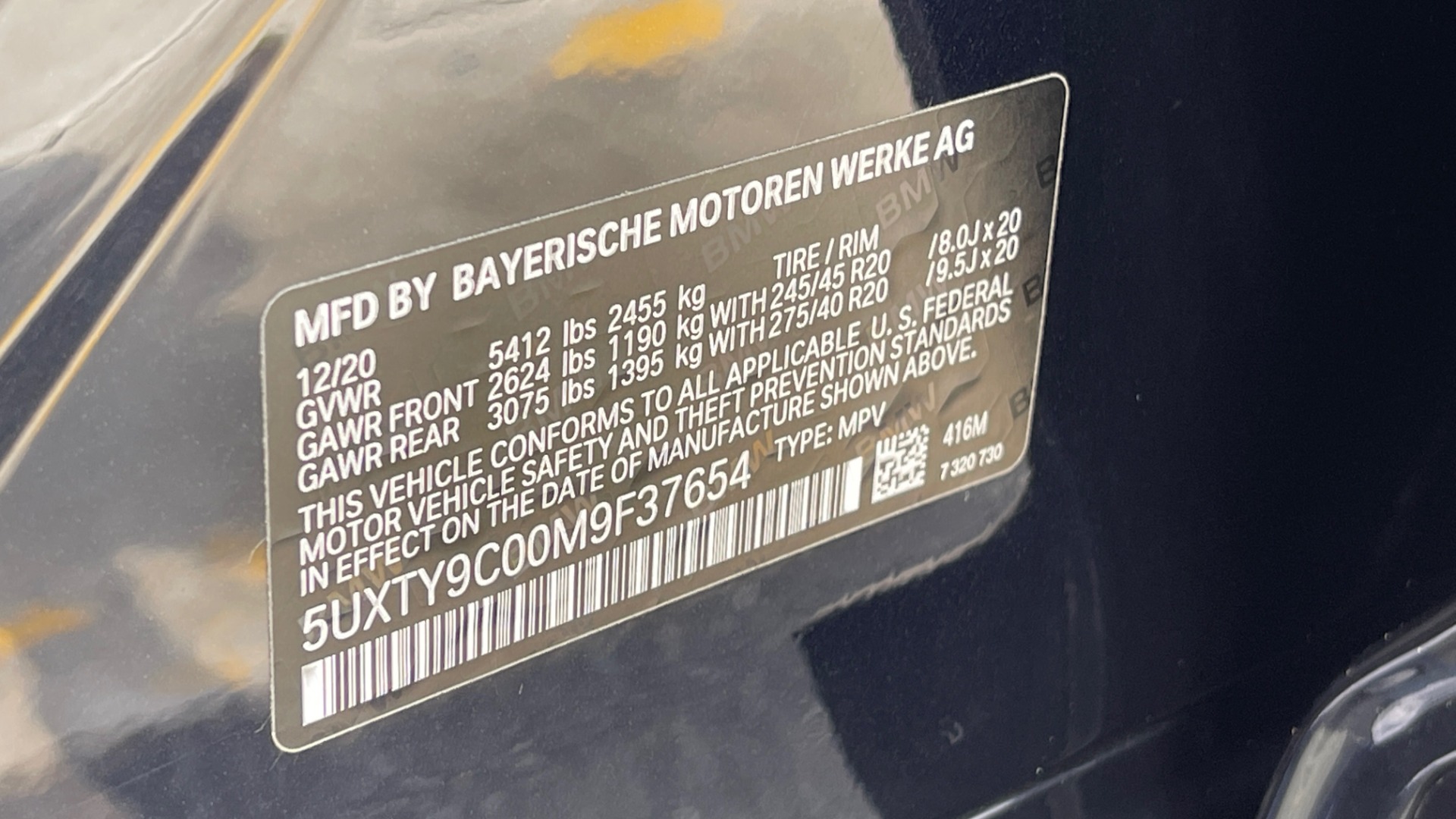 Used 2021 BMW X3 M40I M-SPORT / EXEC PKG / H/K SND / HUD / PARK ASST / HTD STS / REARVIEW for sale Sold at Formula Imports in Charlotte NC 28227 86