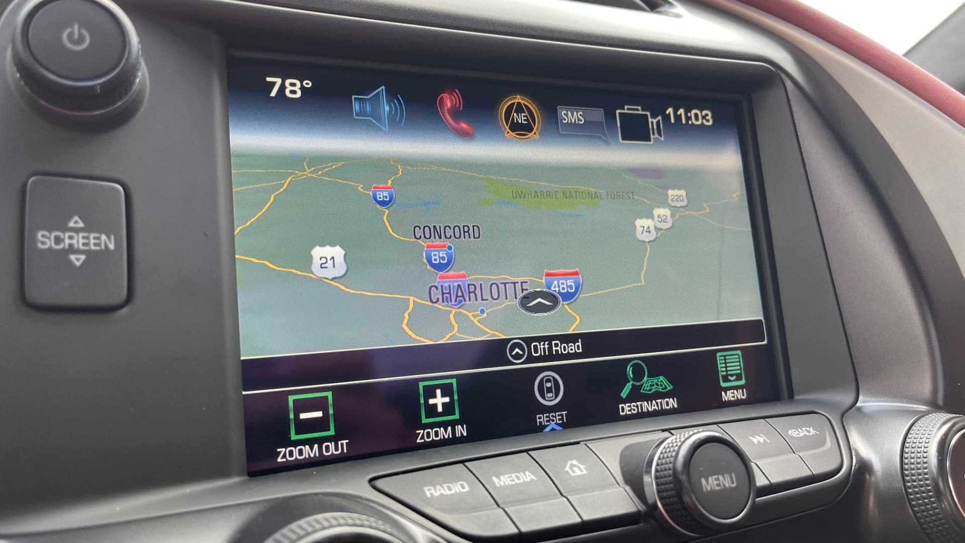 Used 2016 Chevrolet CORVETTE C7 STINGRAY COUPE Z51 3LT / NAV / PERF TRACTION MGMT / REARVIEW for sale Sold at Formula Imports in Charlotte NC 28227 56